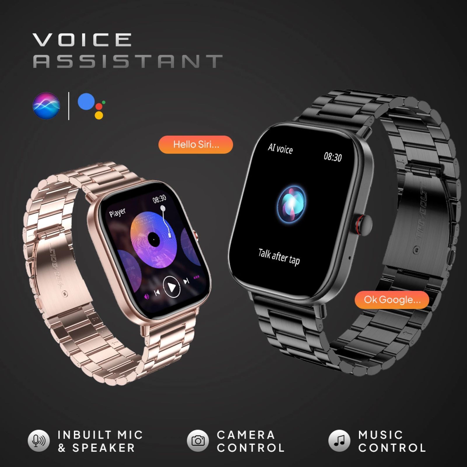 FIRE-BOLTT Starlight Smartwatch with Bluetooth Calling (51mm TFT HD Display, IP68 Water Resistant, Pitch Black Strap)_11