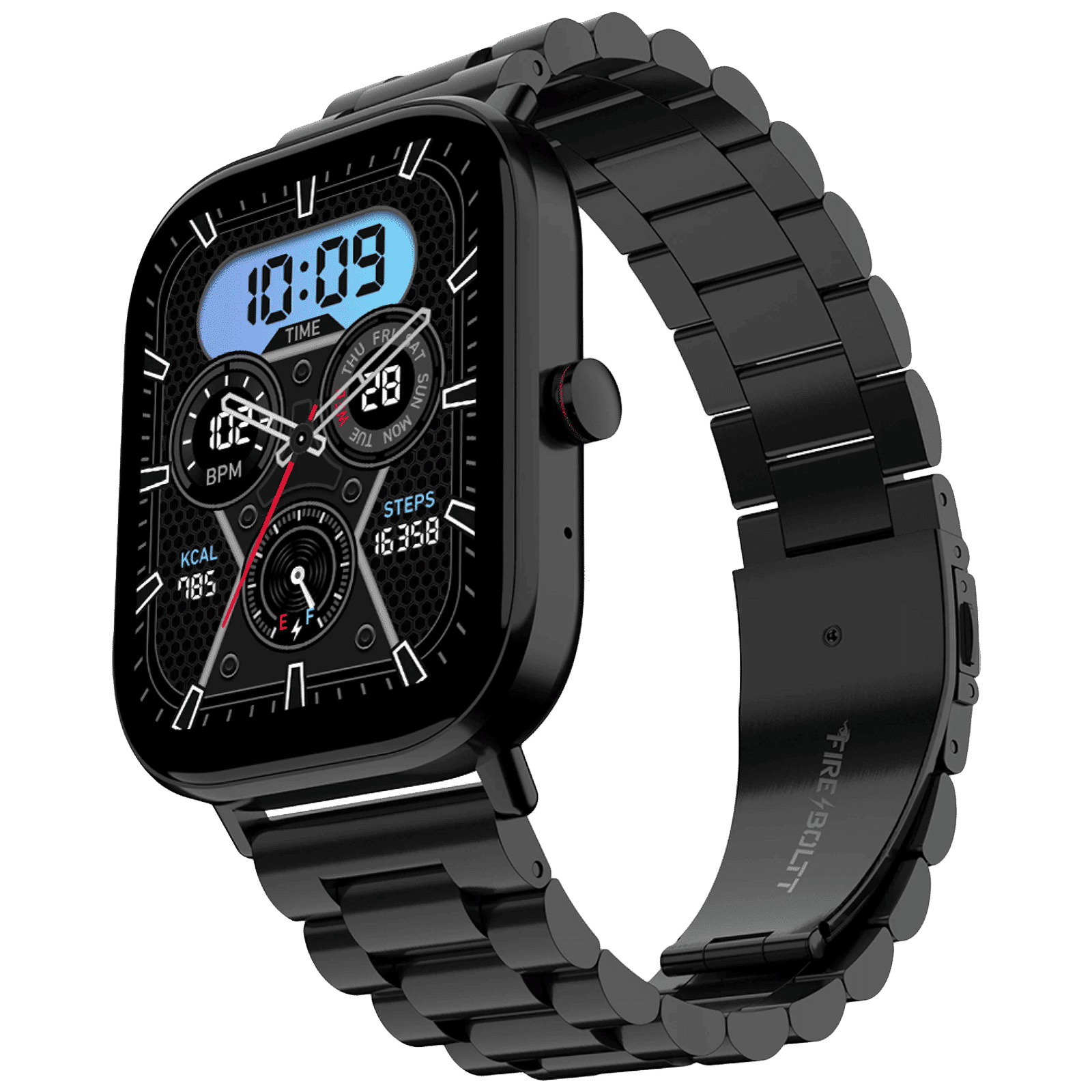 FIRE-BOLTT Starlight Smartwatch with Bluetooth Calling (51mm TFT HD Display, IP68 Water Resistant, Pitch Black Strap)_4