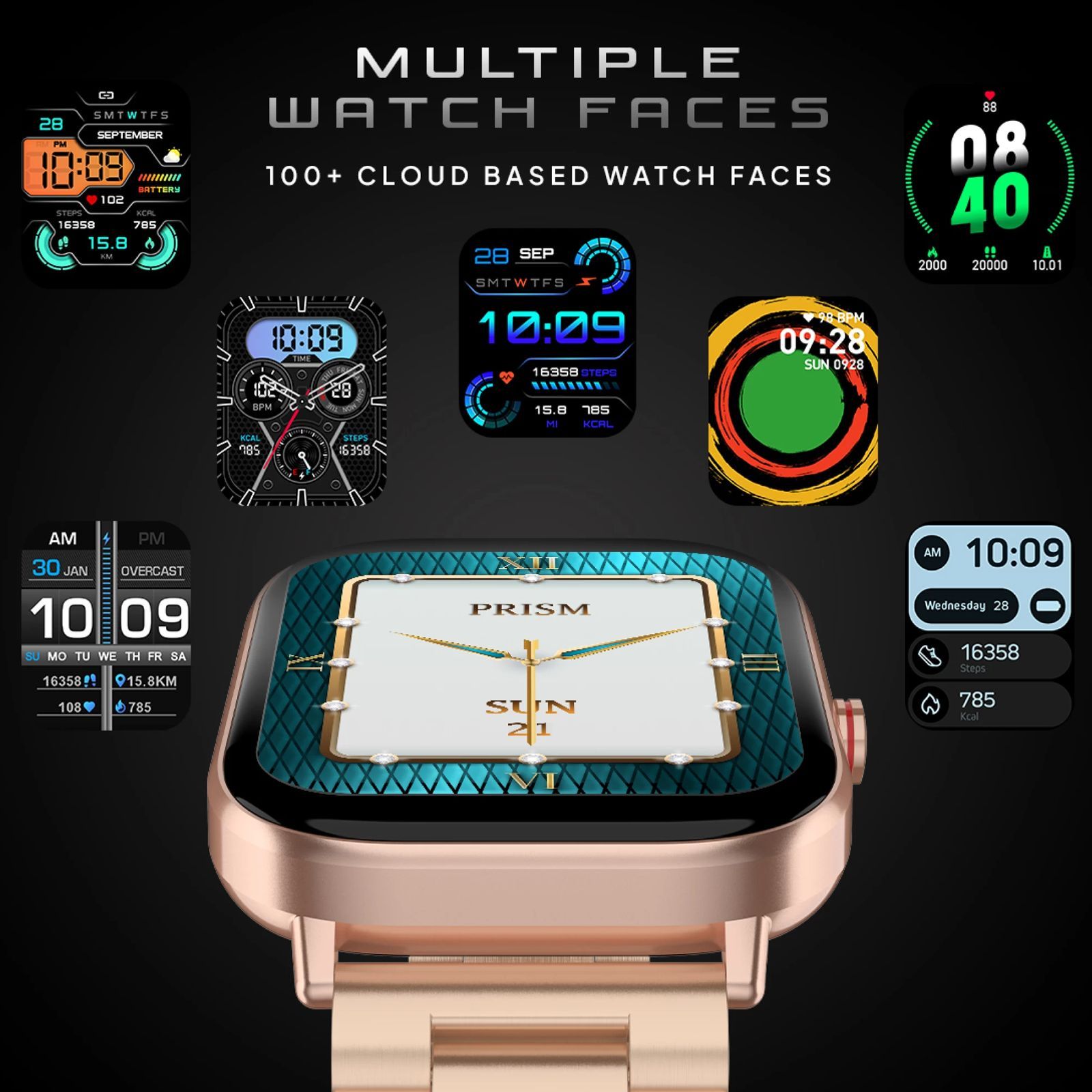 FIRE-BOLTT Starlight Smartwatch with Bluetooth Calling (51mm TFT HD Display, IP68 Water Resistant, Rose Gold Strap) FIRE-BOLTT Starlight Smartwatch with Bluetooth Calling (51mm TFT HD Display, IP68 Water Resistant, Rose Gold Strap)_8