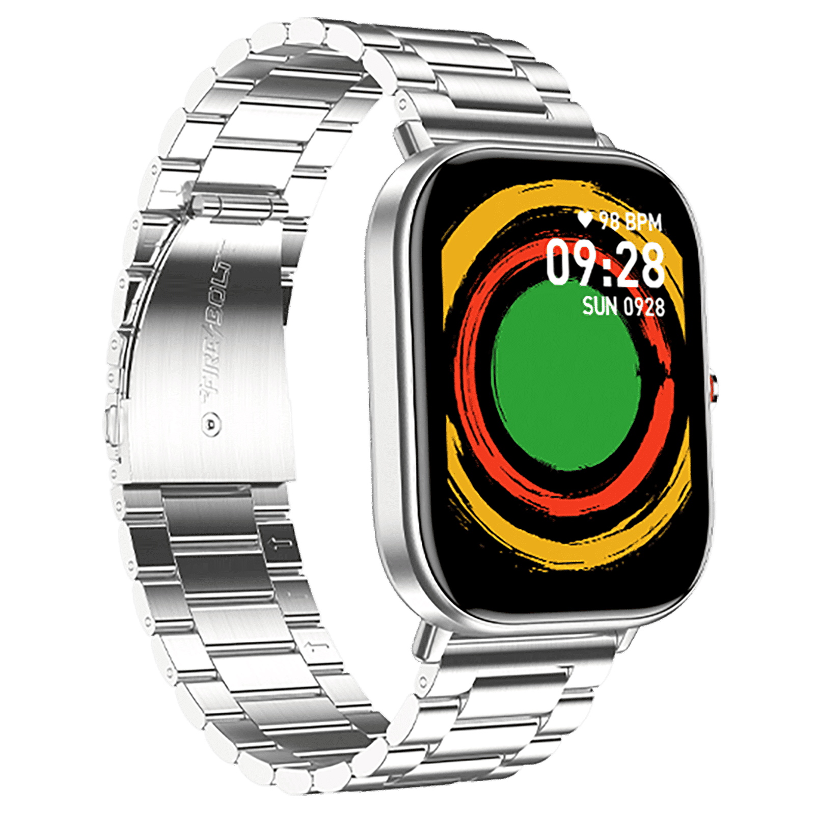 FIRE-BOLTT Starlight Smartwatch with Bluetooth Calling (51mm TFT HD Display, IP68 Water Resistant, Silver Strap)_5