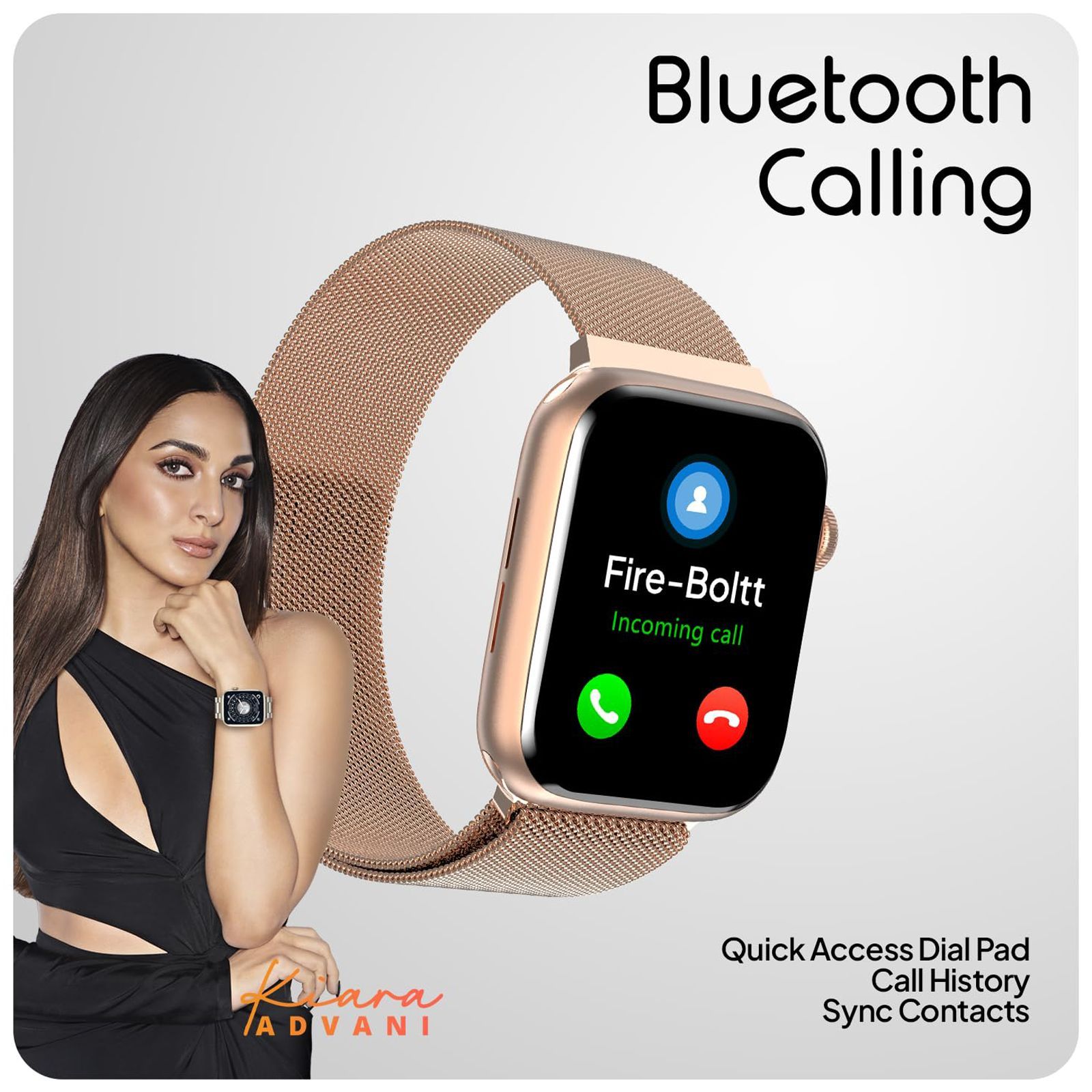 FIRE-BOLTT Vogue Smartwatch with Bluetooth Calling (52mm HD Display, IP68 Water Resistant, Rose Gold Strap) FIRE-BOLTT Vogue Smartwatch with Bluetooth Calling (52mm HD Display, IP68 Water Resistant, Rose Gold Strap)_5