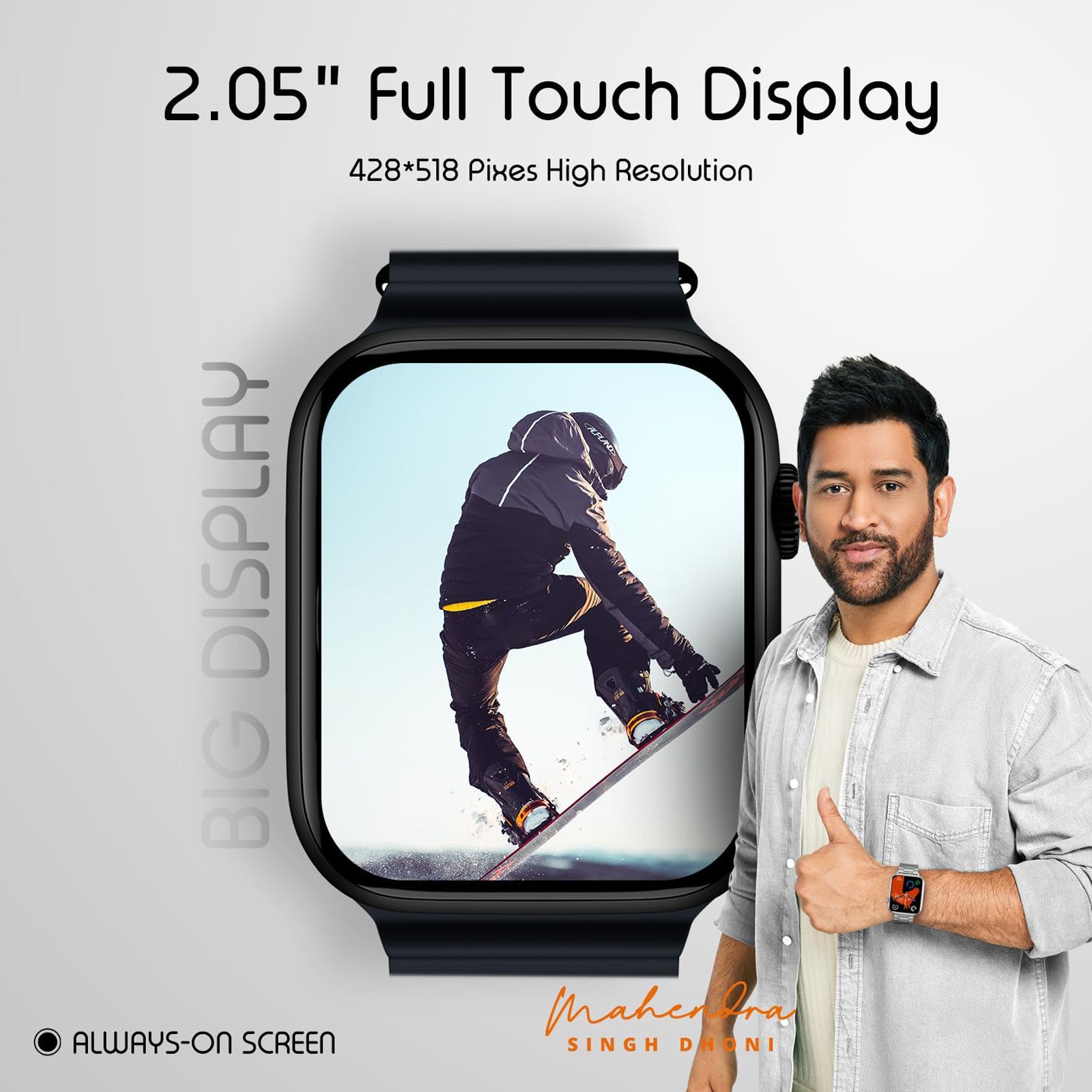 FIRE-BOLTT Vogue Smartwatch with Bluetooth Calling (52mm Display, IP68 Water Resistant, Ocean Black Strap) FIRE-BOLTT Vogue Smartwatch with Bluetooth Calling (52mm Display, IP68 Water Resistant, Ocean Black Strap)_4