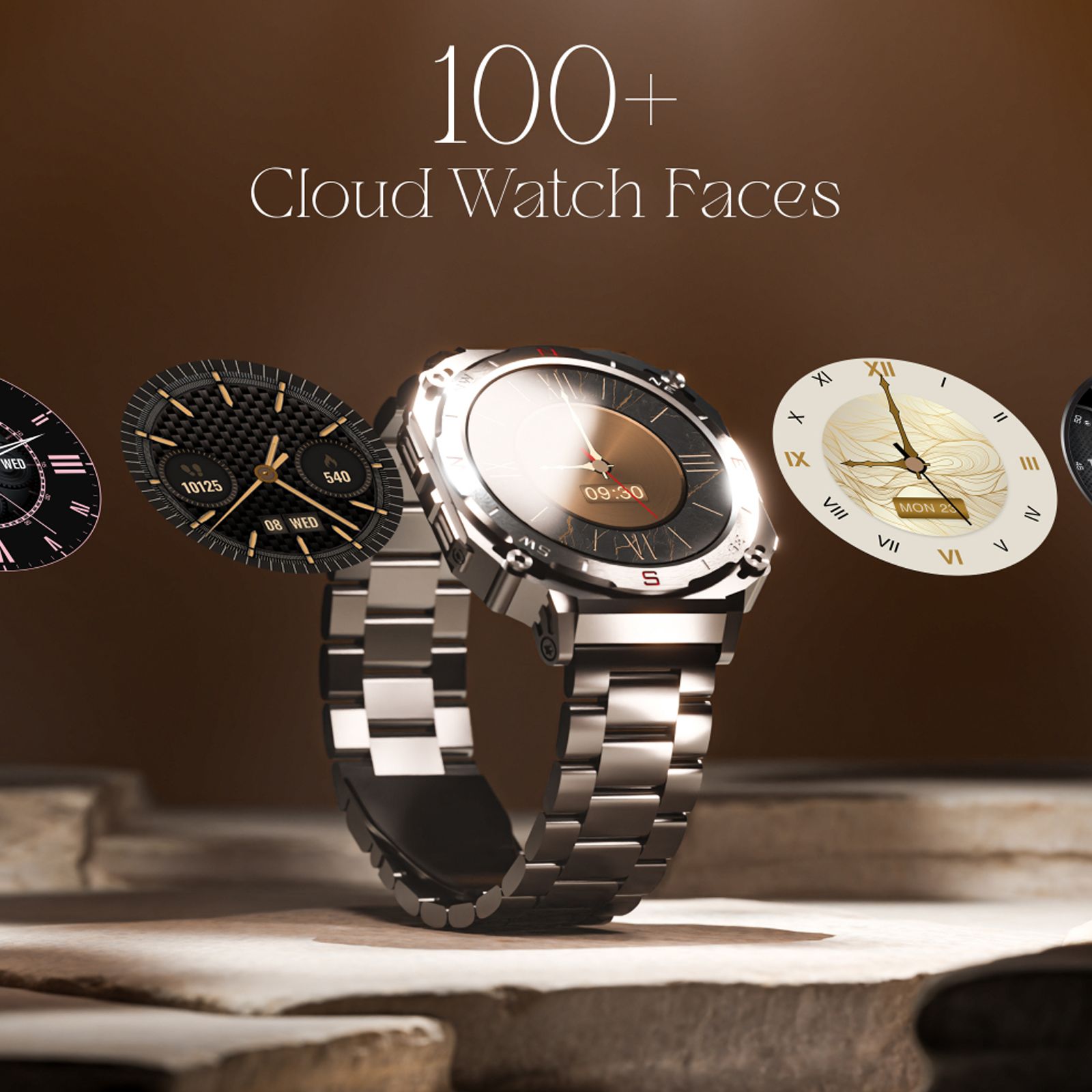 boAt Enigma X500 Smartwatch with Bluetooth Calling (42mm, AMOLED Display, IP68 Water Resistant, Classic Silver Strap)_6