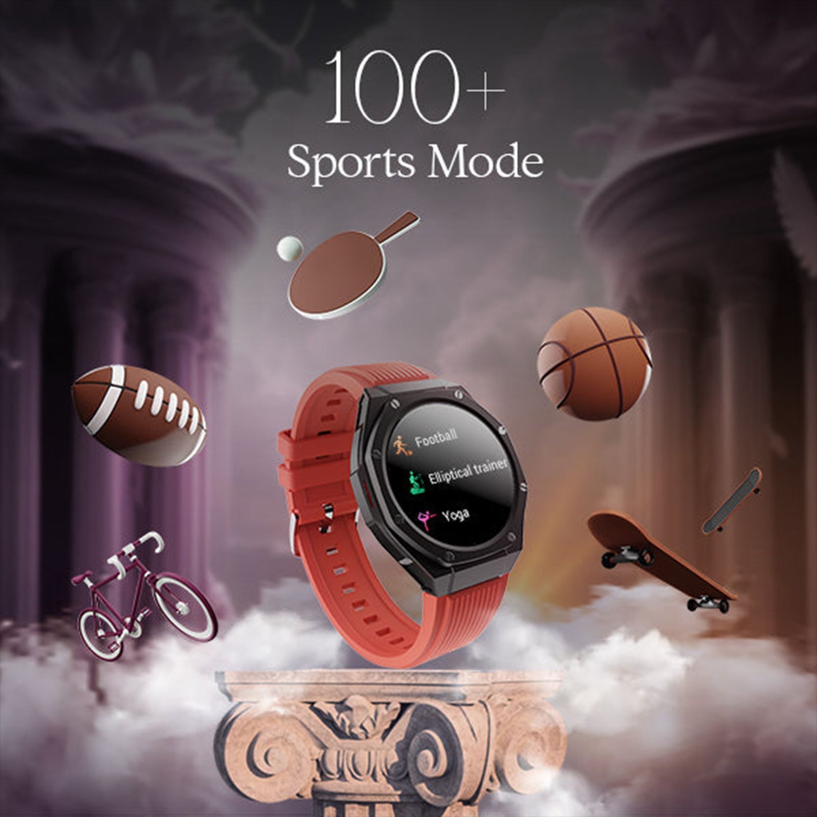 boAt Enigma X600 Smartwatch with Bluetooth Calling (42mm, AMOLED Display, IP68 Water Resistant, Royal Orange Strap) boAt Enigma X600 Smartwatch with Bluetooth Calling (42mm, AMOLED Display, IP68 Water Resistant, Royal Orange Strap)_8