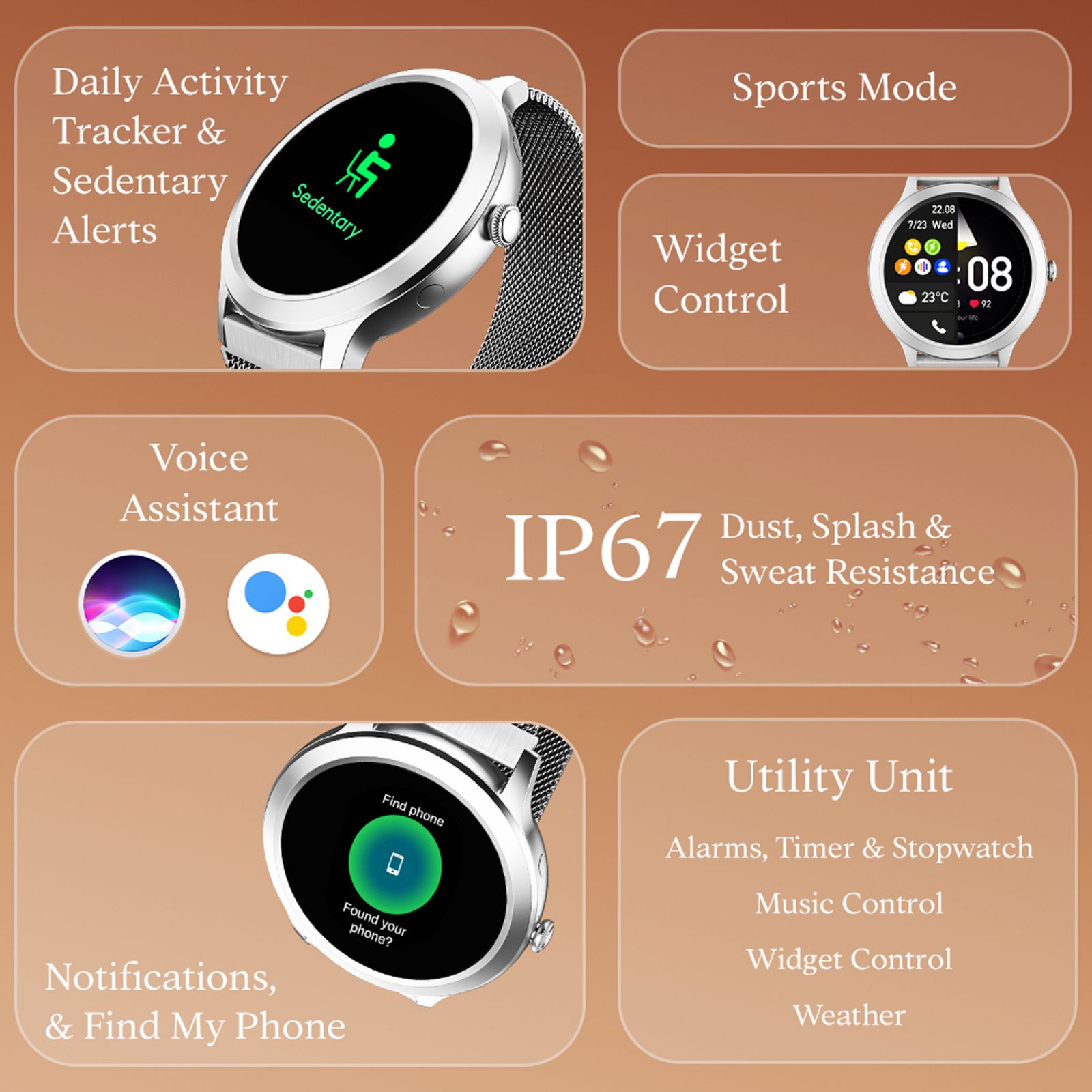 boAt Enigma R32 Smartwatch with Bluetooth Calling (33.5mm TFT AMOLED Display, IP67 Sweat Resistant, Classic Silver Strap) boAt Enigma R32 Smartwatch with Bluetooth Calling (33.5mm TFT AMOLED Display, IP67 Sweat Resistant, Classic Silver Strap)_5