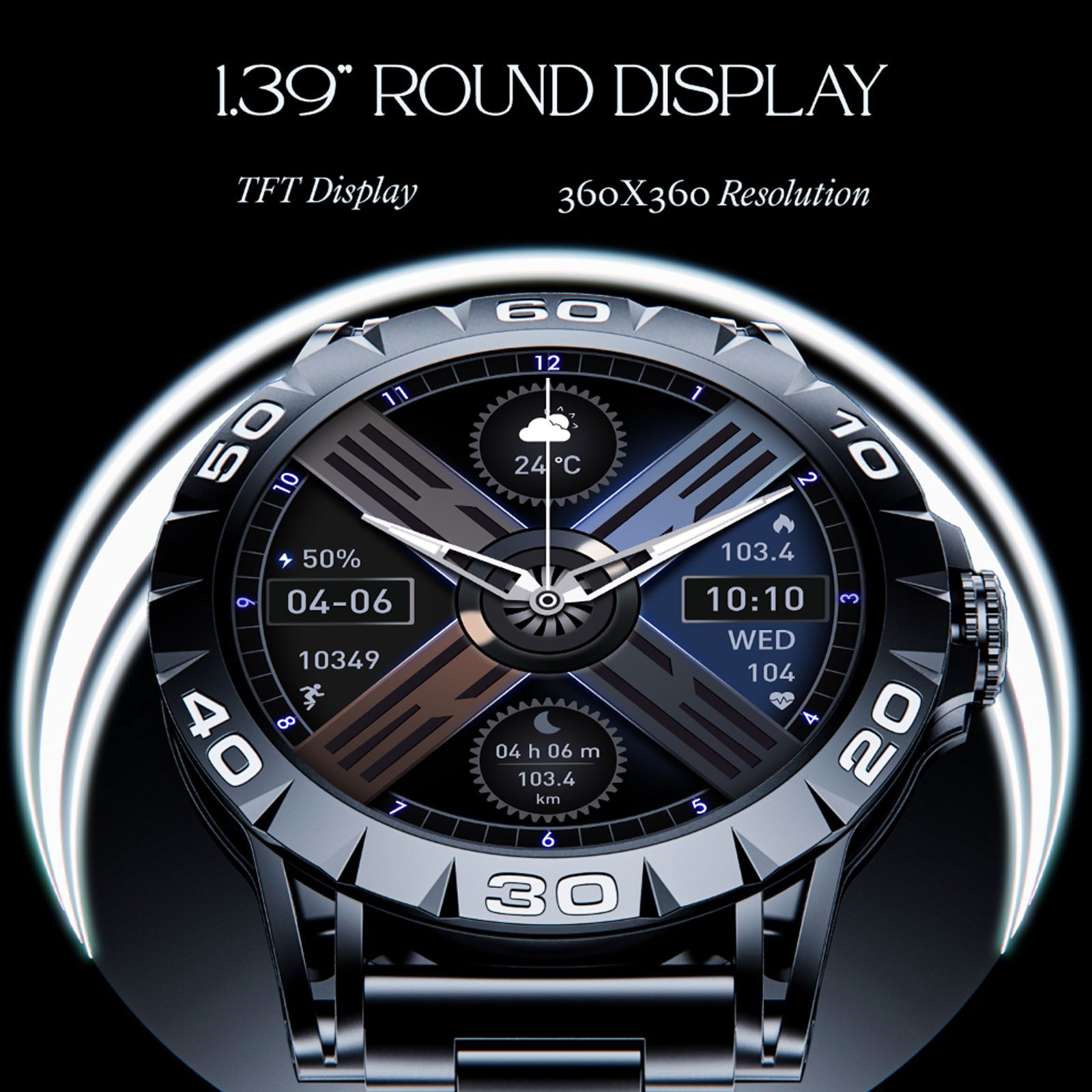 boAt Enigma Z30 Smartwatch with Bluetooth Calling (36.3mm AMOLED Display, IP67 Sweat Resistant, Classic Black Strap)_10