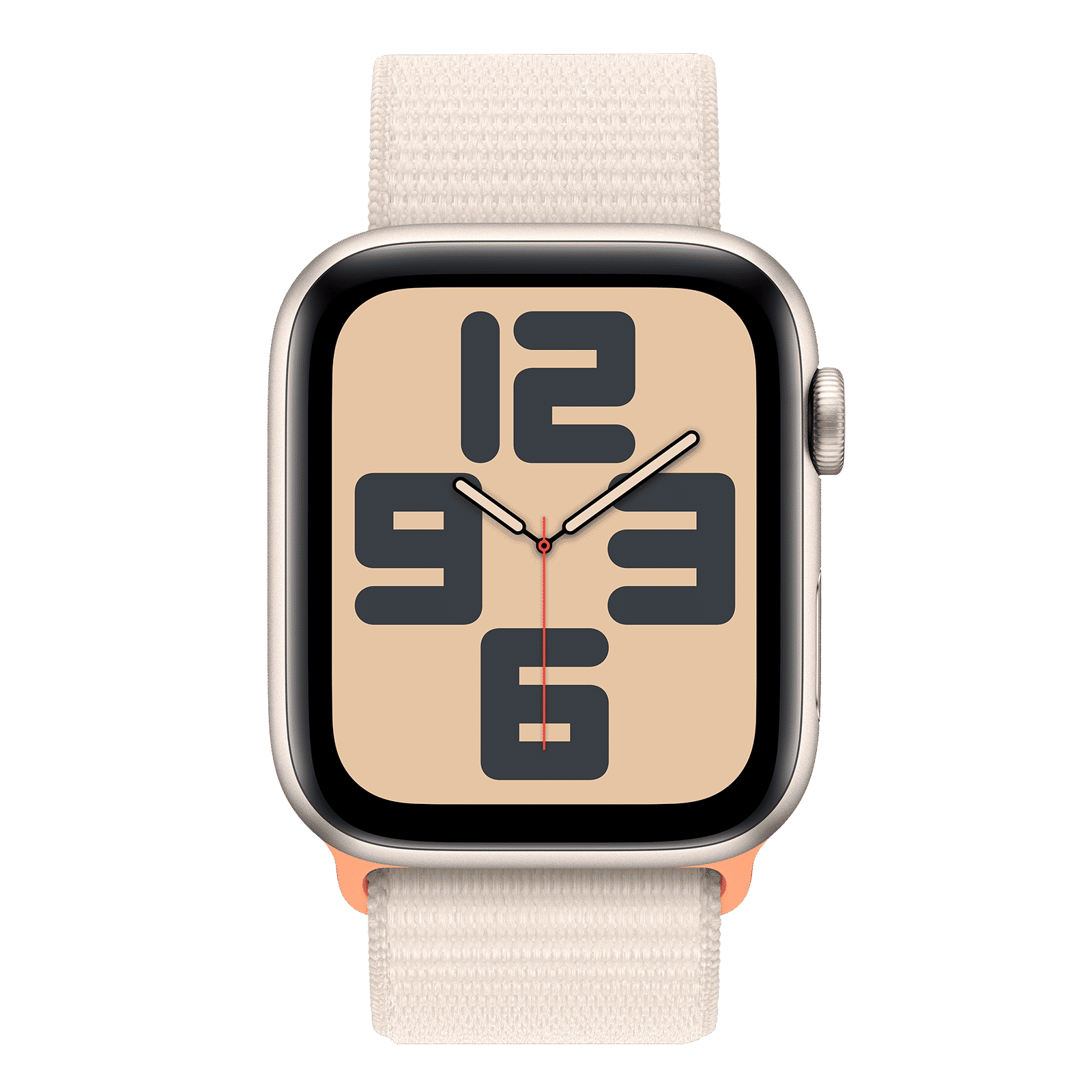 Apple Watch SE GPS with Starlight Sport Loop - M/L (44mm Display, Starlight Aluminium Case)_2