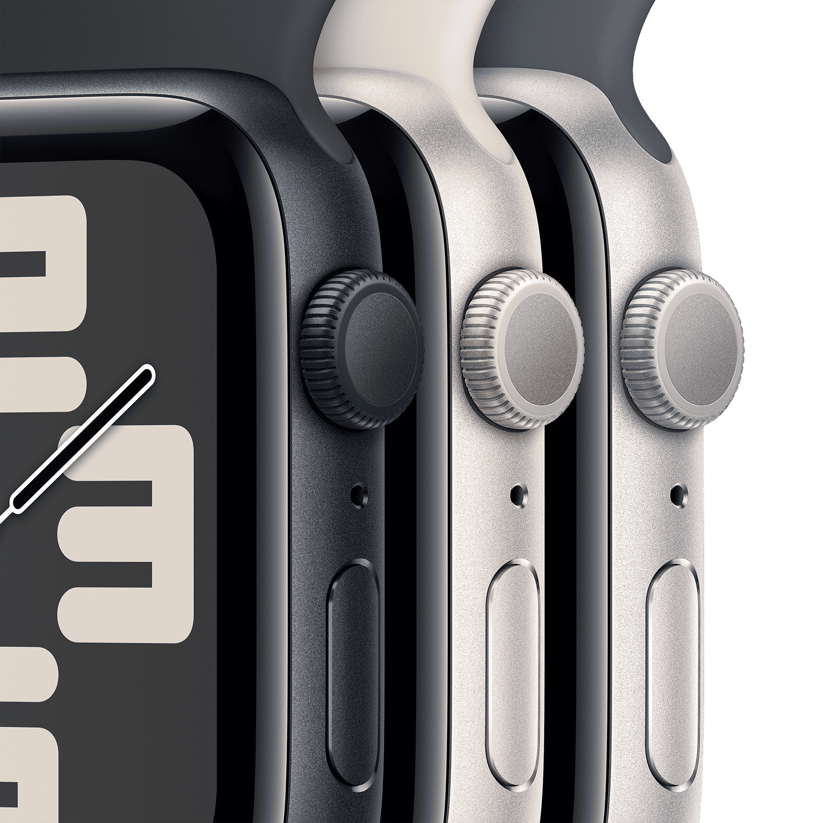 Apple Watch SE GPS with Starlight Sport Loop - M/L (44mm Display, Starlight Aluminium Case)_3