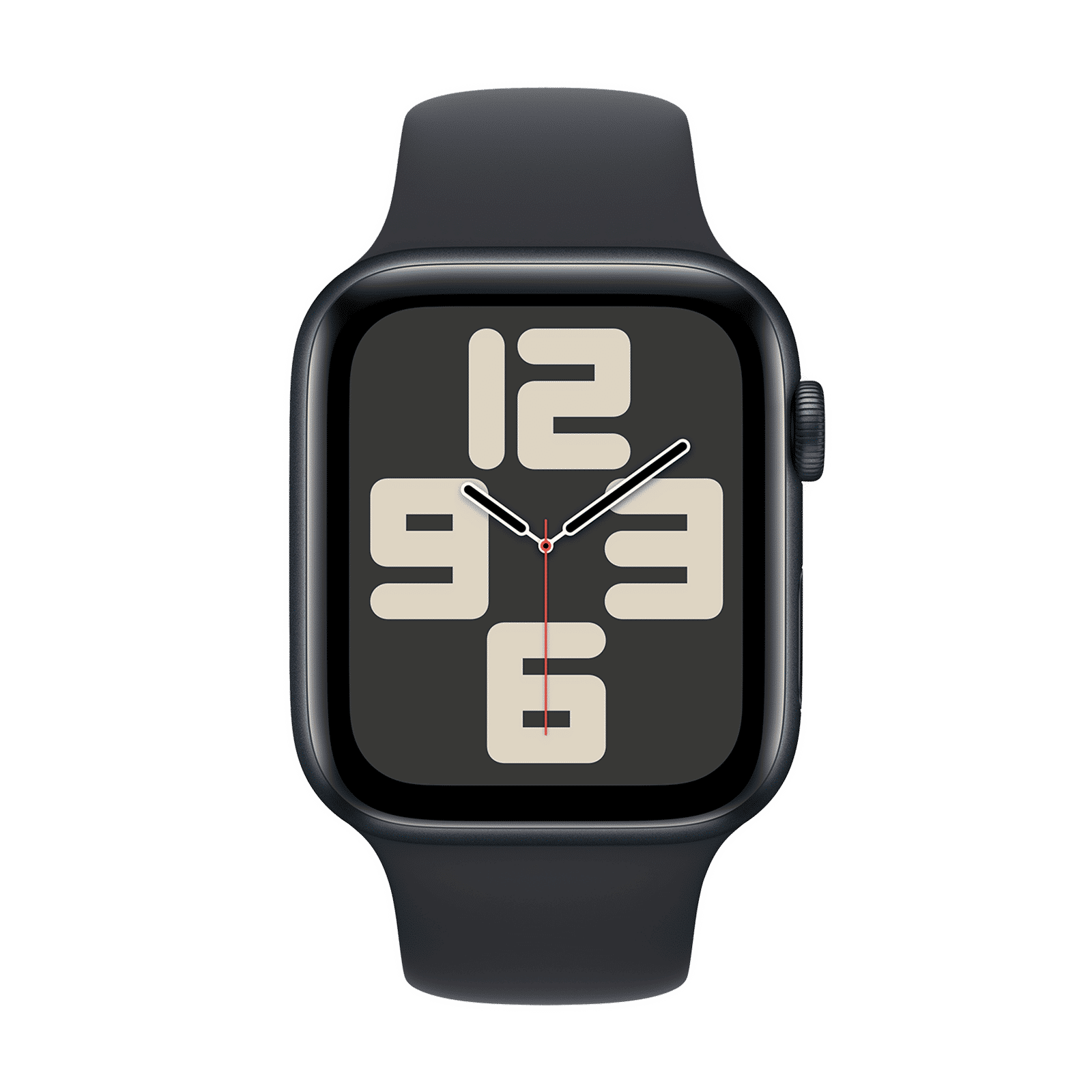 Apple Watch SE GPS with Midnight Sport Band - S/M (44mm Display, Midnight Aluminium Case)_2