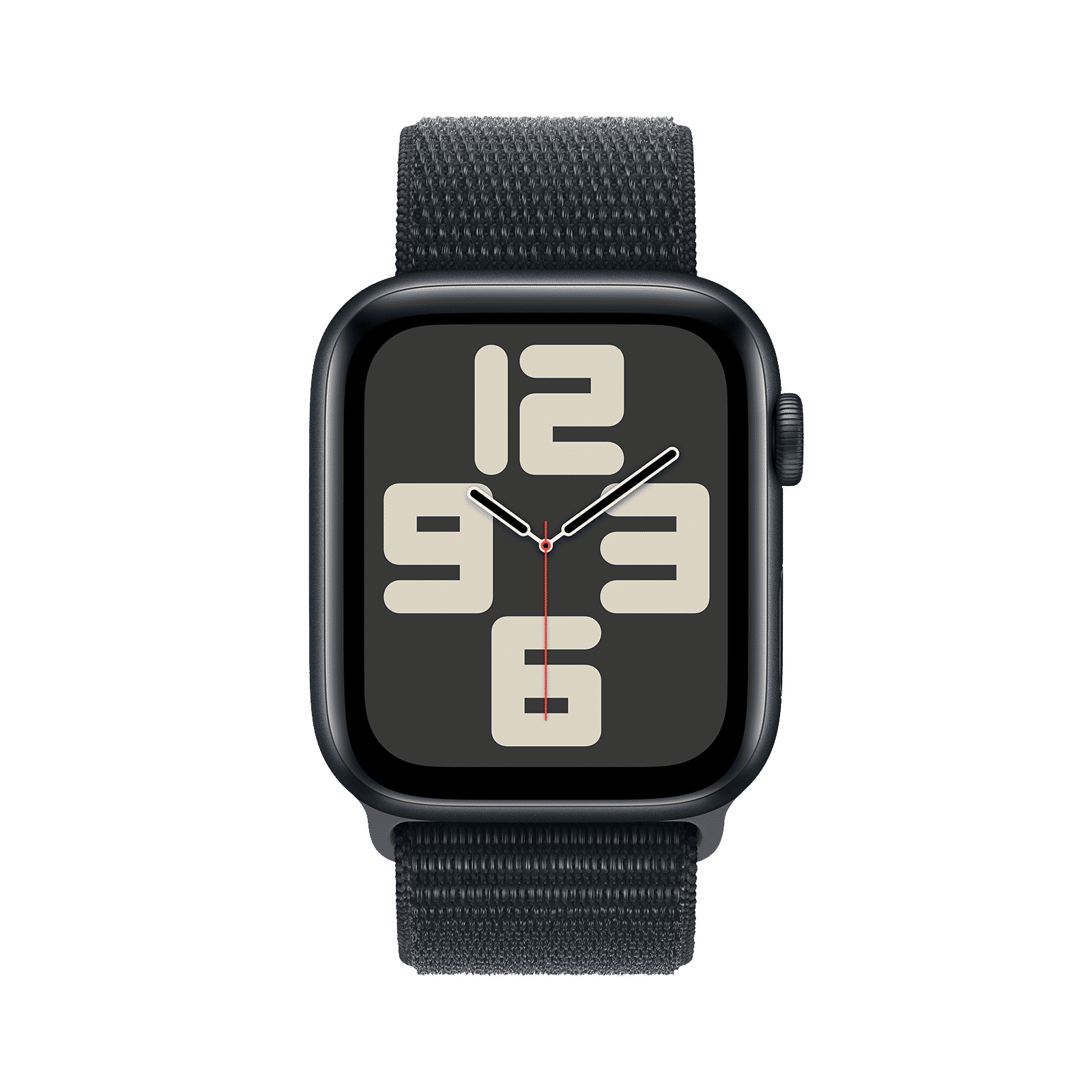 Apple Watch SE GPS with Midnight Sport Loop - M/L (44mm Display, Midnight Aluminium Case)_2