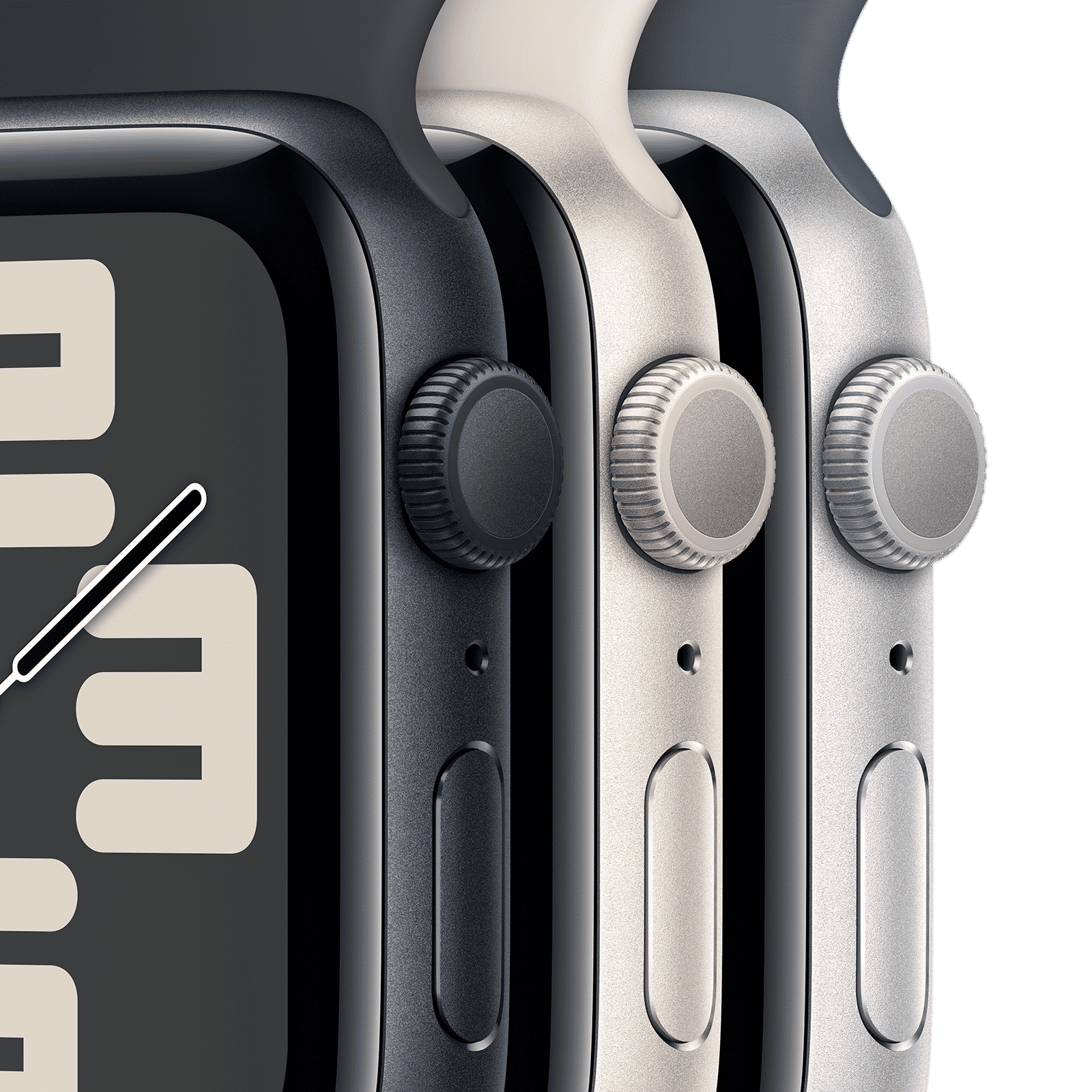 Apple Watch SE GPS with Winter Blue Sport Loop - M/L (44mm Display, Silver Aluminium Case) Apple Watch SE GPS with Winter Blue Sport Loop - M/L (44mm Display, Silver Aluminium Case)_3
