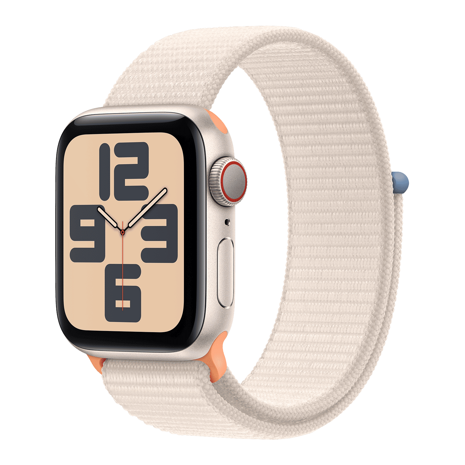 Apple Watch SE GPS+Cellular with Starlight Sport Loop - S/M (40mm Display, Starlight Aluminium Case)_1
