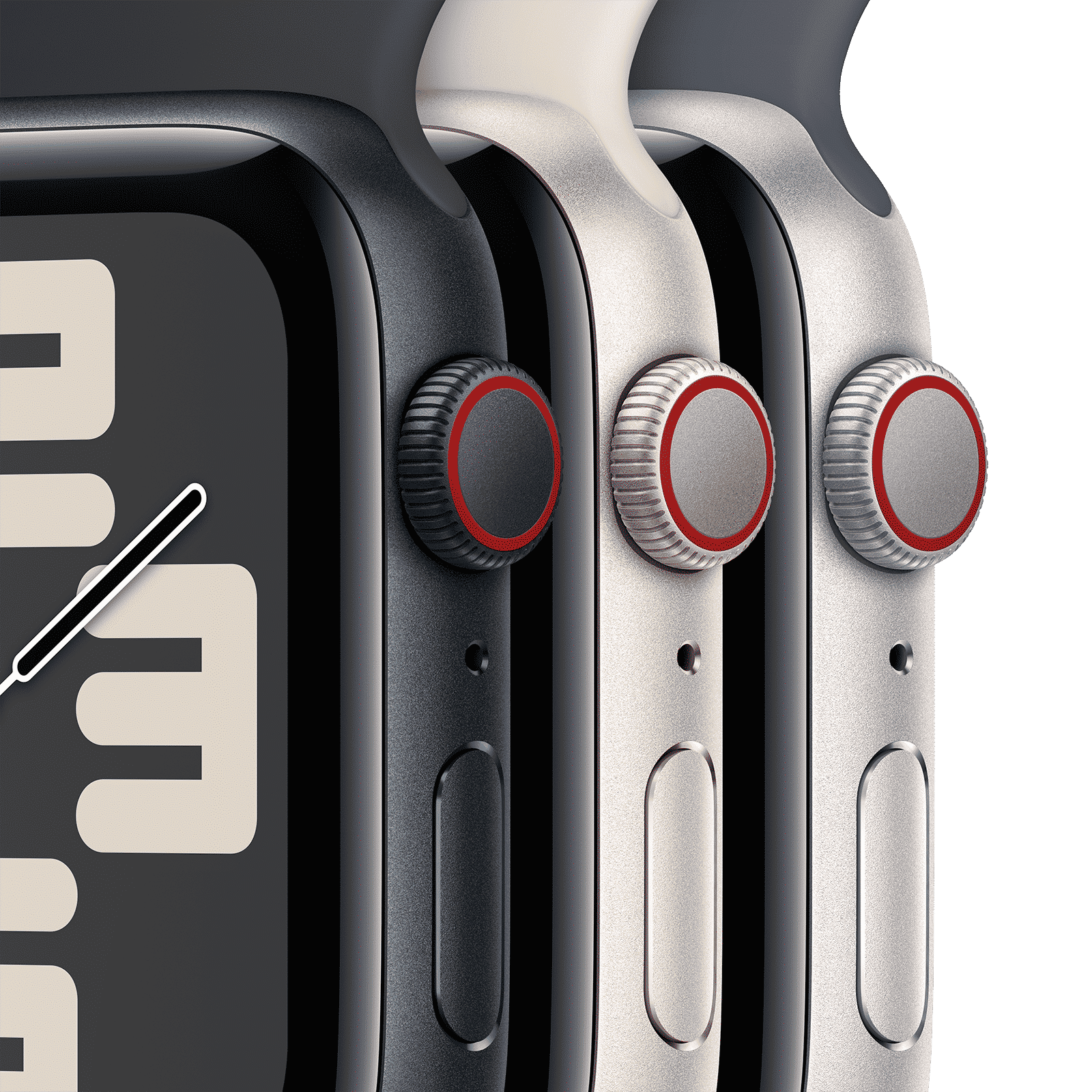 Apple Watch SE GPS+Cellular with Starlight Sport Loop - S/M (40mm Display, Starlight Aluminium Case)_3