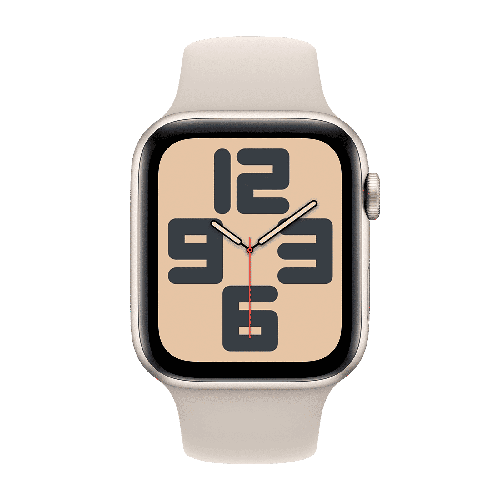 Apple Watch SE GPS+Cellular with Starlight Sport Band - S/M (44mm Display, Starlight Aluminium Case)_2