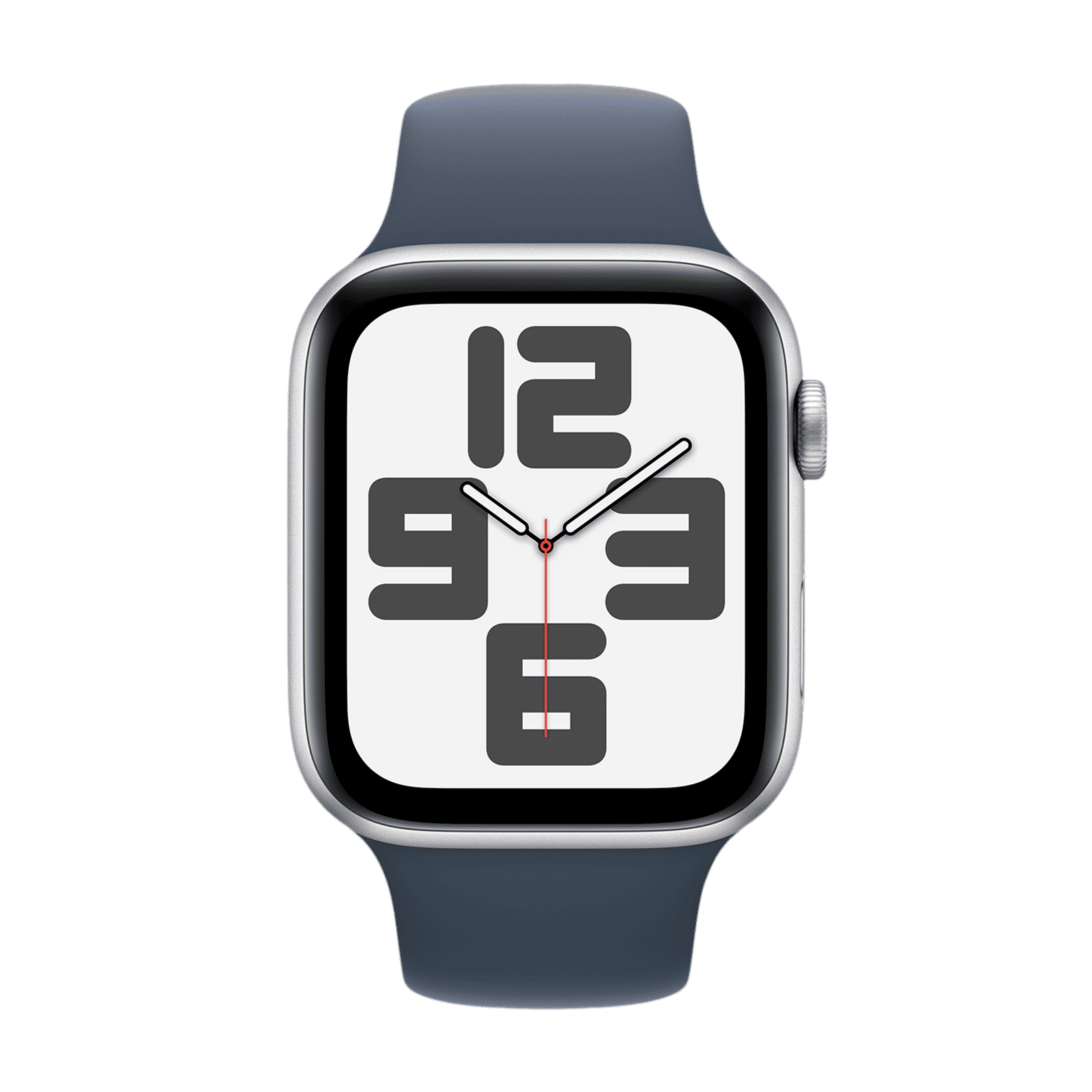 Apple Watch SE GPS+Cellular with Storm Blue Sport Band - S/M (44mm Display, Silver Aluminium Case) Apple Watch SE GPS+Cellular with Storm Blue Sport Band - S/M (44mm Display, Silver Aluminium Case)_2