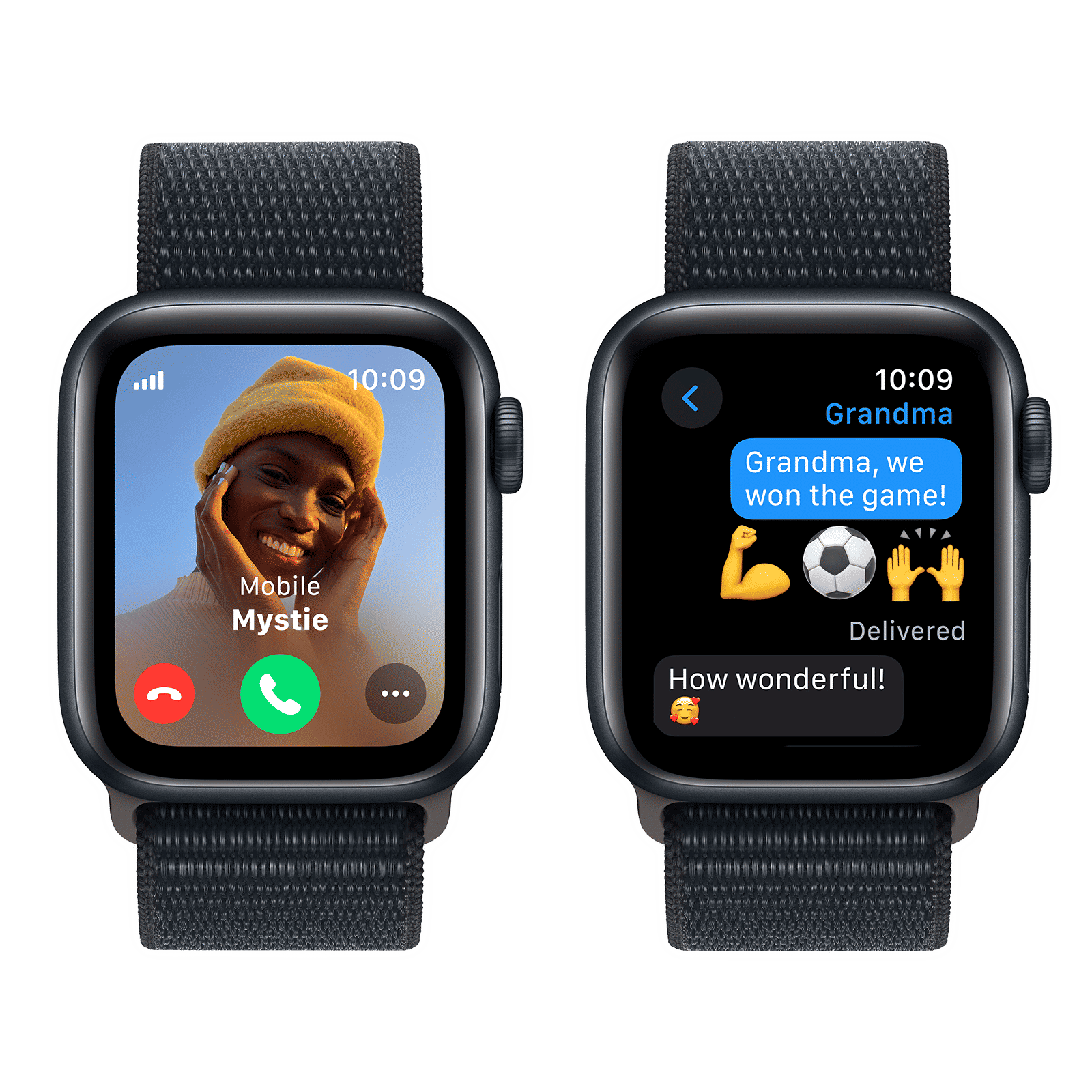 Apple Watch SE GPS+Cellular with Midnight Sport Loop - S/M (40mm Display, Midnight Aluminium Case) Apple Watch SE GPS+Cellular with Midnight Sport Loop - S/M (40mm Display, Midnight Aluminium Case)_4