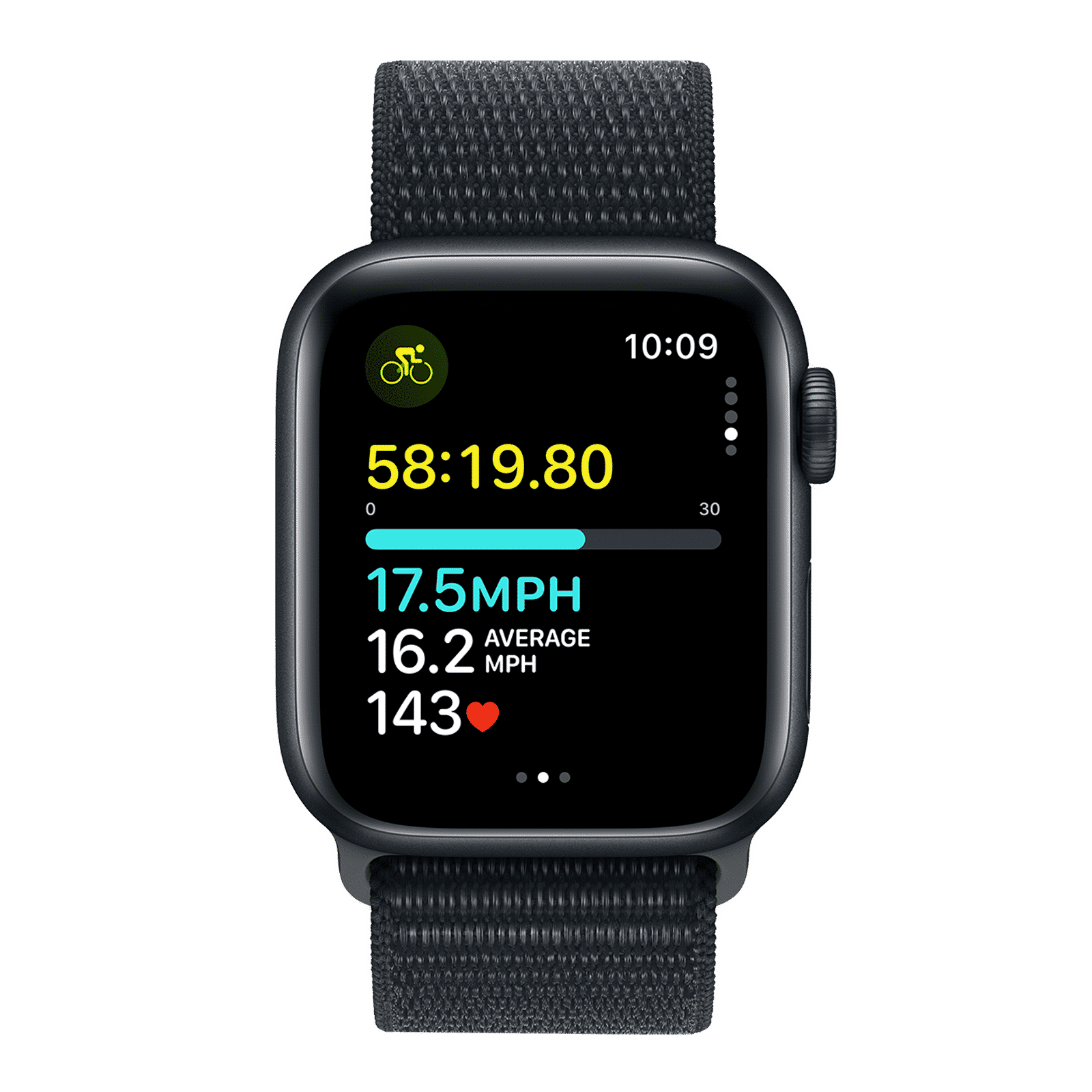 Apple Watch SE GPS+Cellular with Midnight Sport Loop - S/M (40mm Display, Midnight Aluminium Case) Apple Watch SE GPS+Cellular with Midnight Sport Loop - S/M (40mm Display, Midnight Aluminium Case)_6