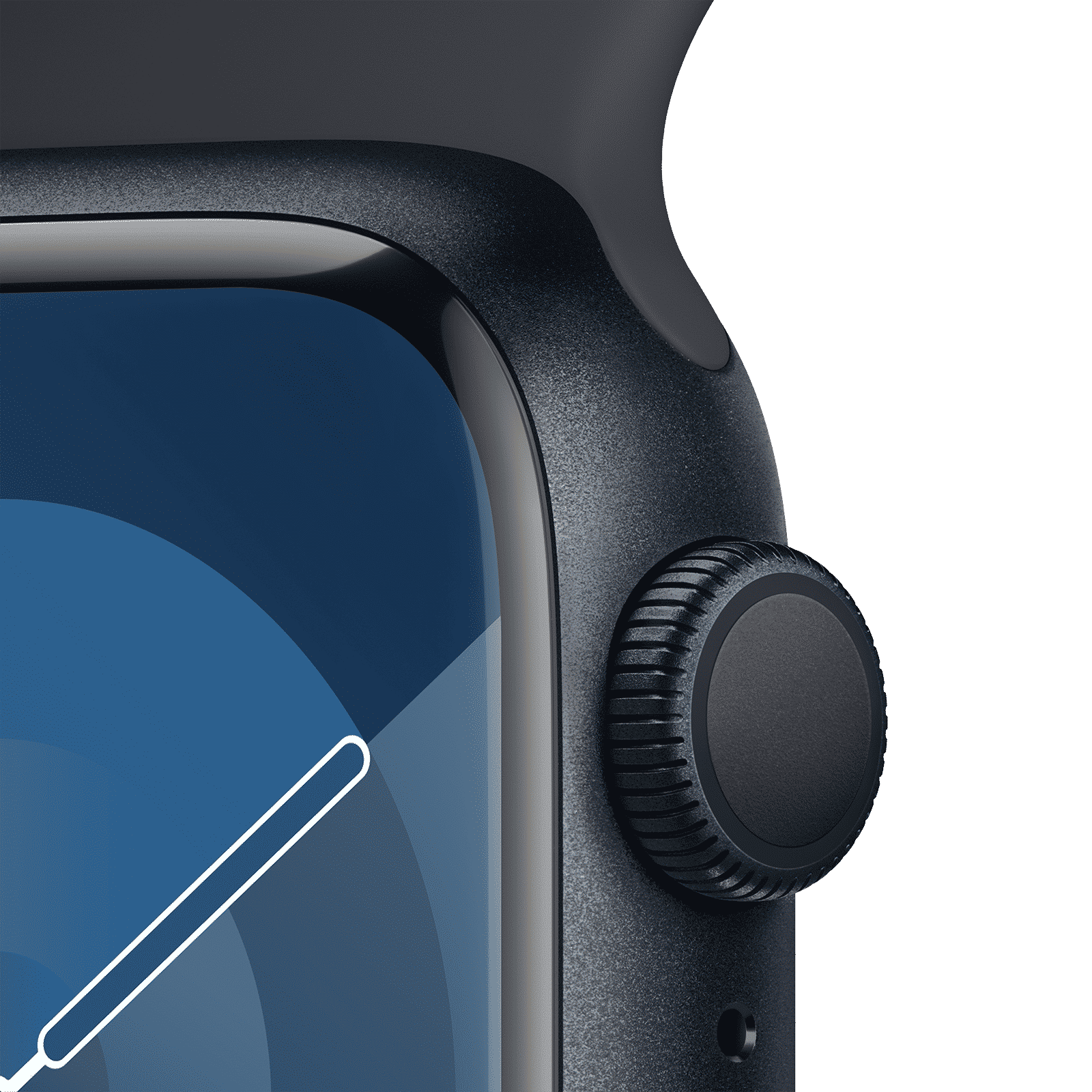Apple Watch Series 9 GPS with Midnight Sport Band - S/M (41mm Display, Midnight Aluminium Case) Apple Watch Series 9 GPS with Midnight Sport Band - S/M (41mm Display, Midnight Aluminium Case)_3