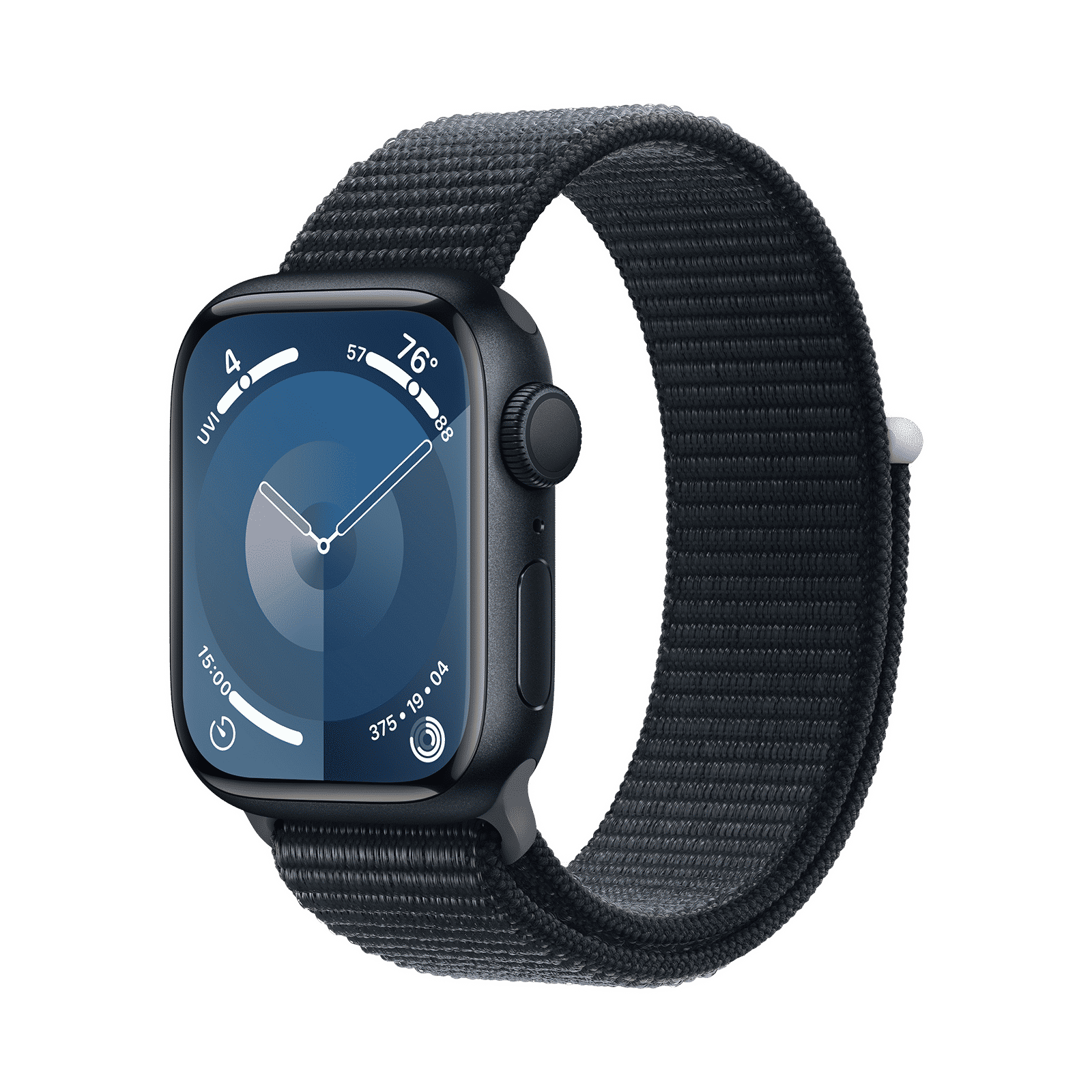 Apple Watch Series 9 GPS with Midnight Sport Loop - S/M (41mm Display, Midnight Aluminium Case) Apple Watch Series 9 GPS with Midnight Sport Loop - S/M (41mm Display, Midnight Aluminium Case)_1