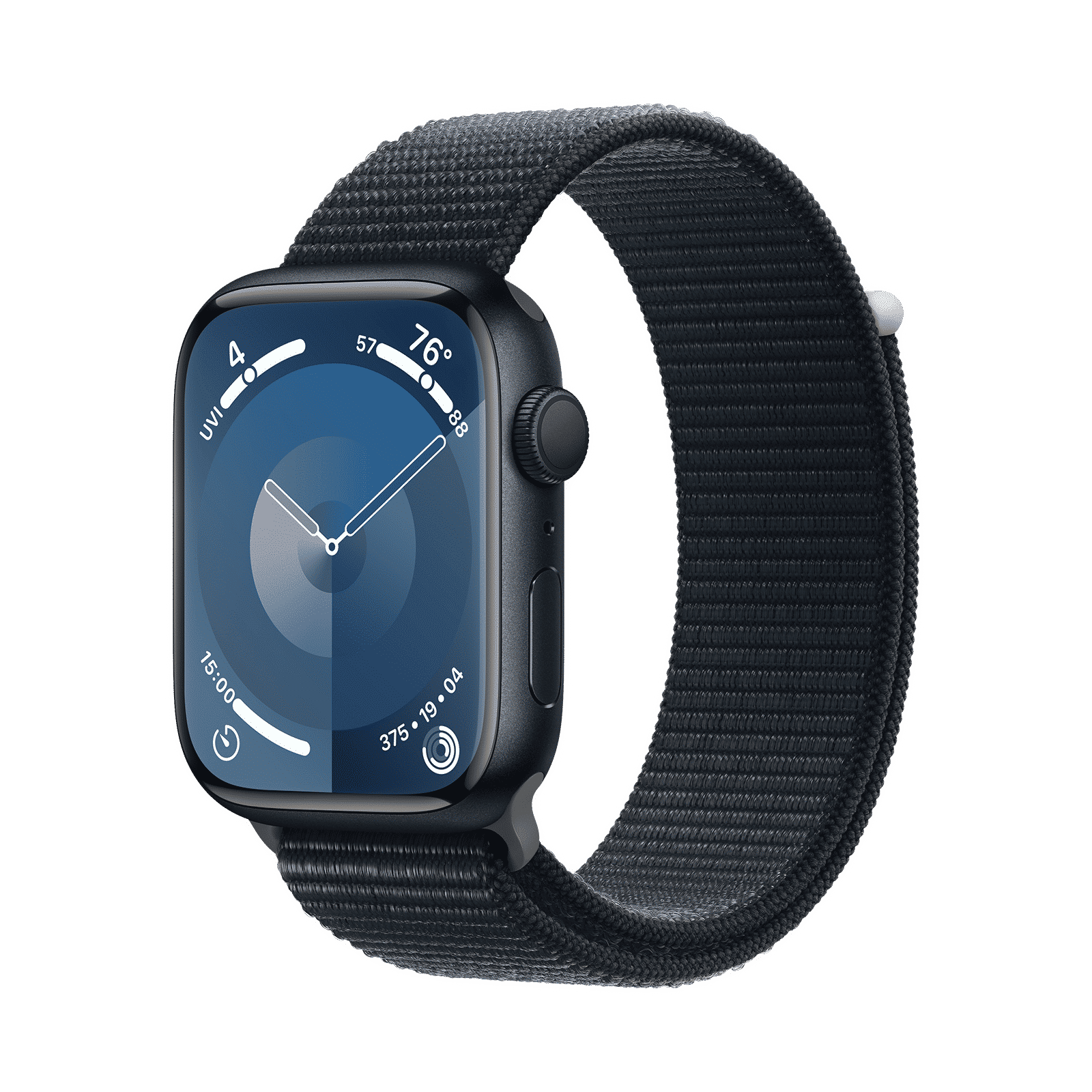 Apple Watch Series 9 GPS with Midnight Sport Loop - M/L (45mm Display, Midnight Aluminium Case)_1
