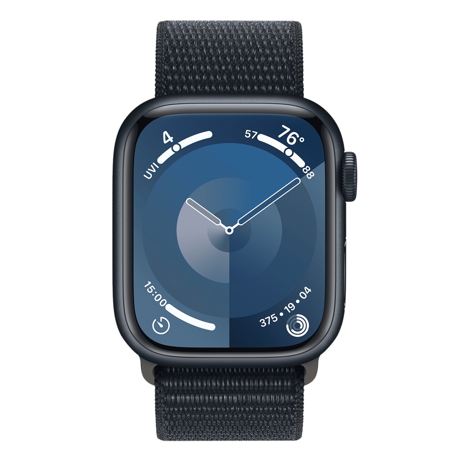 Apple Watch Series 9 GPS+Cellular with Midnight Sport Loop - S/M (41mm Display, Midnight Aluminium Case)_2