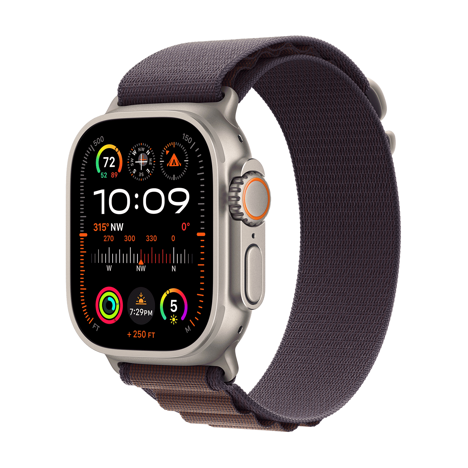 Apple Watch Ultra 2 GPS+Cellular with Indigo Alpine Loop - M/L (49mm Display, Titanium Case) Apple Watch Ultra 2 GPS+Cellular with Indigo Alpine Loop - M/L (49mm Display, Titanium Case)_1