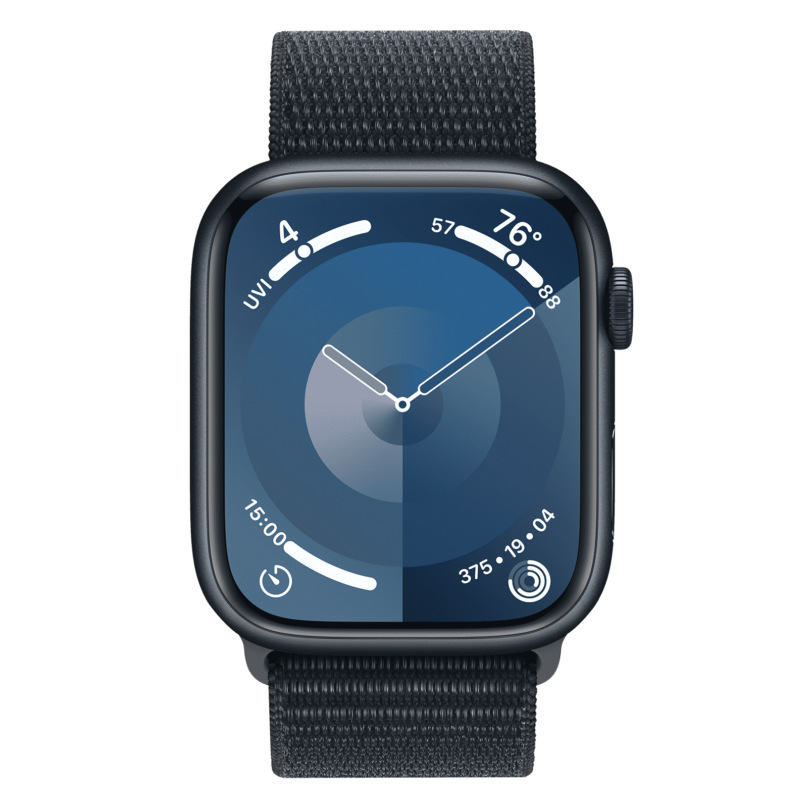 Apple Watch Series 9 GPS+Cellular with Midnight Sport Loop - M/L (45mm Display, Midnight Aluminium Case) Apple Watch Series 9 GPS+Cellular with Midnight Sport Loop - M/L (45mm Display, Midnight Aluminium Case)_2