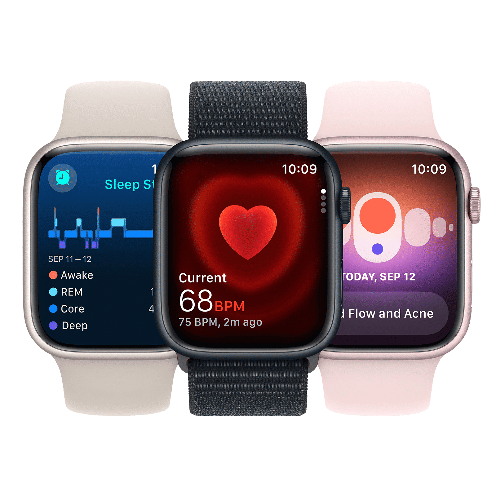 Apple Watch Series 9 GPS+Cellular with Storm Blue Sport Band - M/L (45mm Display, Silver Aluminium Case) Apple Watch Series 9 GPS+Cellular with Storm Blue Sport Band - M/L (45mm Display, Silver Aluminium Case)_7