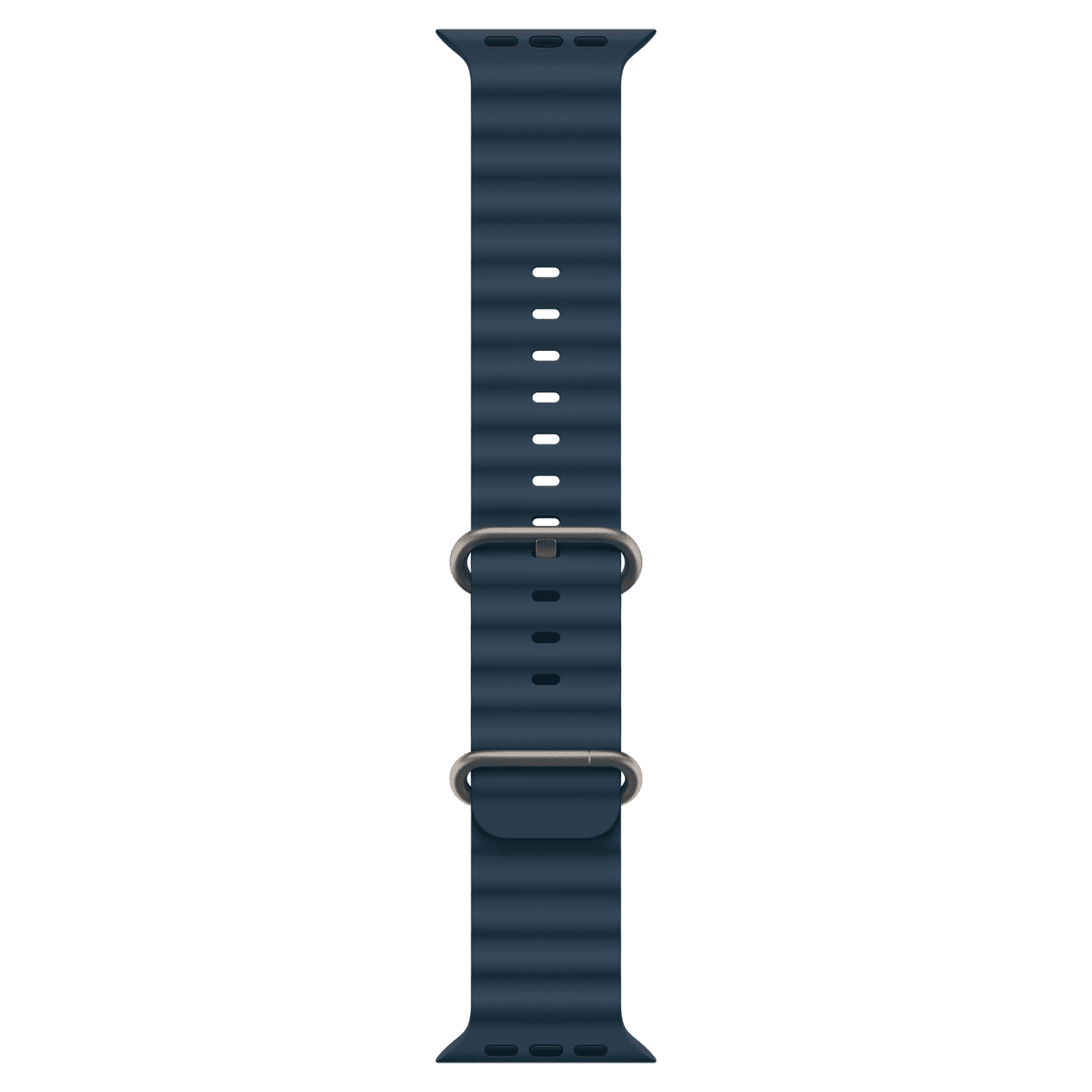 Apple Fluoroelastomer Ocean Band for Apple Watch (44mm / 45mm / 49mm) (Corrosion Resistant Buckle, Blue) Apple Fluoroelastomer Ocean Band for Apple Watch (44mm / 45mm / 49mm) (Corrosion Resistant Buckle, Blue)_1