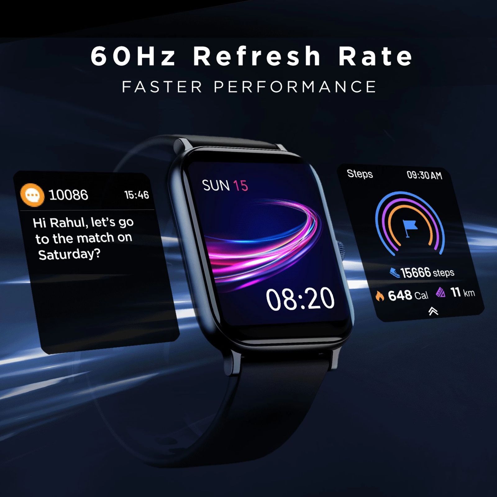 boAt Storm Pro Call Smartwatch with Bluetooth Calling (45.2mm AMOLED Display, IP68 Water Resistant, Charcoal Black Strap)_5