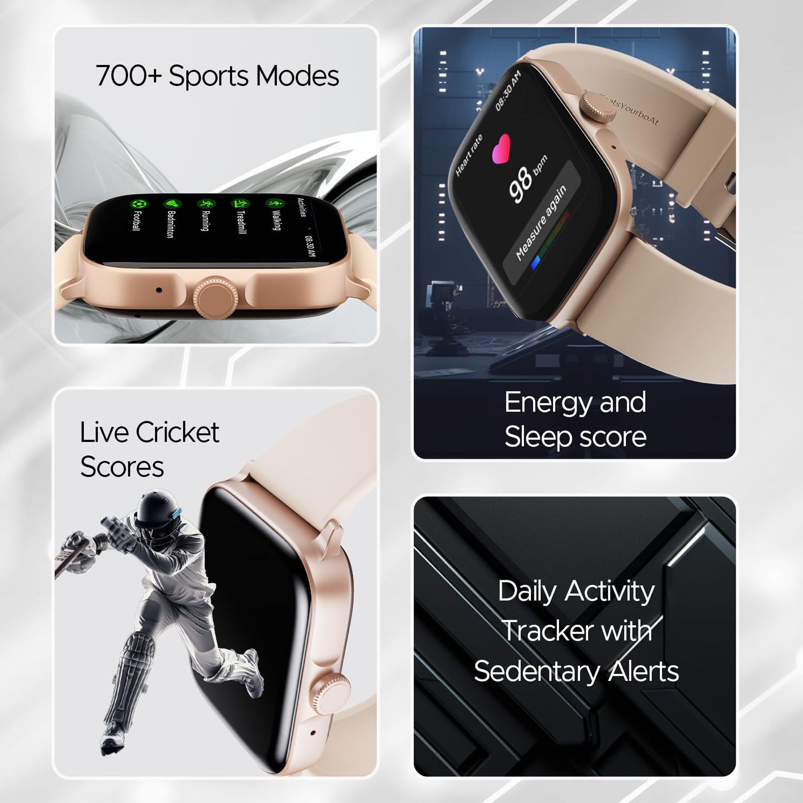 boAt Ultima Call Smartwatch with Bluetooth Calling (46.4mm HD Display, IP68 Sweat Resistant, Cherry Blossom Strap)_9