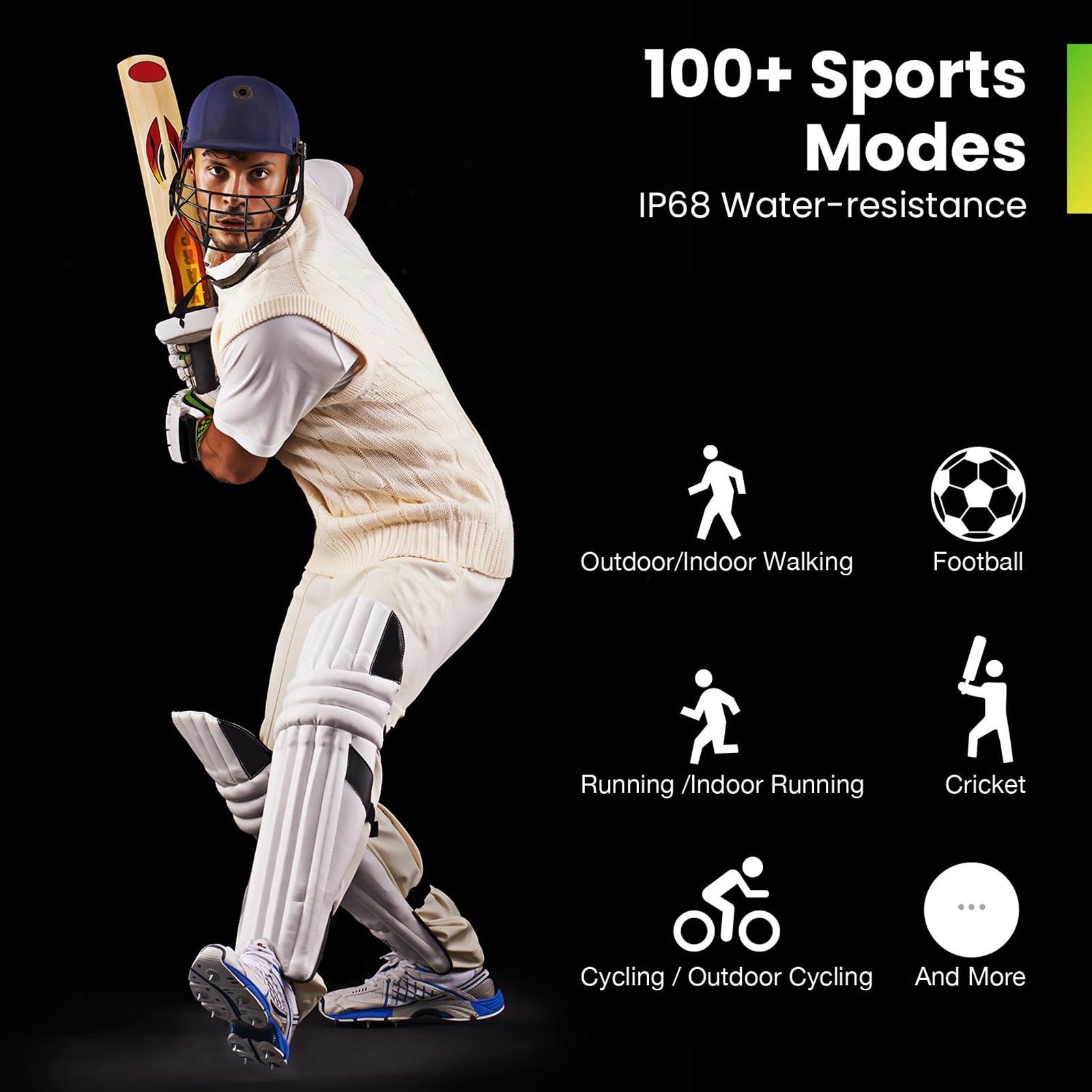 amazfit Pop 3S Smartwatch with Bluetooth Calling (49.7mm HD AMOLED Display, IP68 Water Resistant, Metallic Black Strap) amazfit Pop 3S Smartwatch with Bluetooth Calling (49.7mm HD AMOLED Display, IP68 Water Resistant, Metallic Black Strap)_8