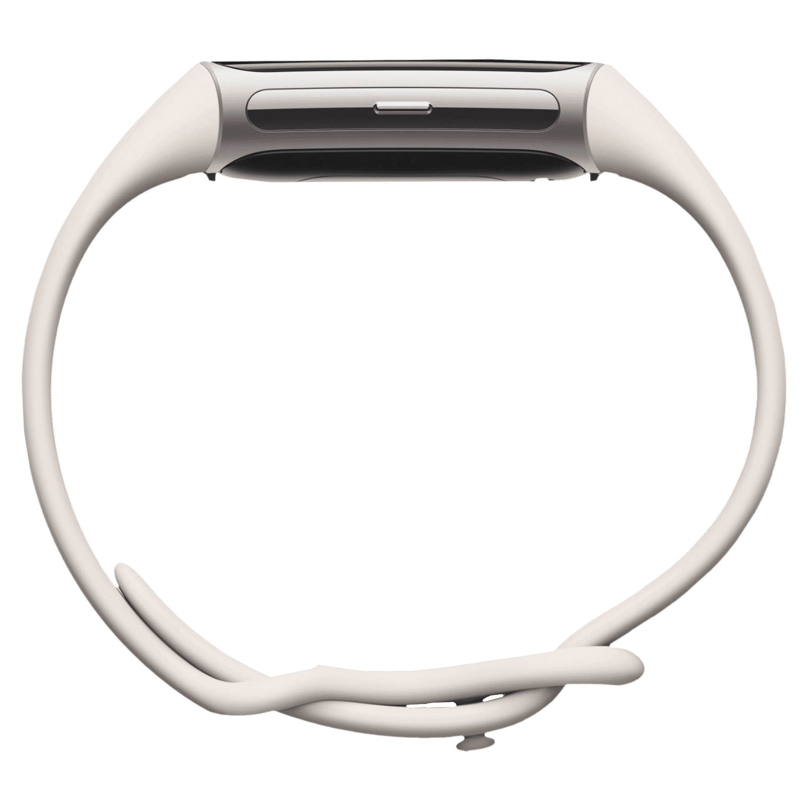 fitbit Charge 6 Fitness Tracker with Stress Management (1.03 Inch, 5ATM Water Resistance, Porcelain & Silver Aluminium Strap)_7