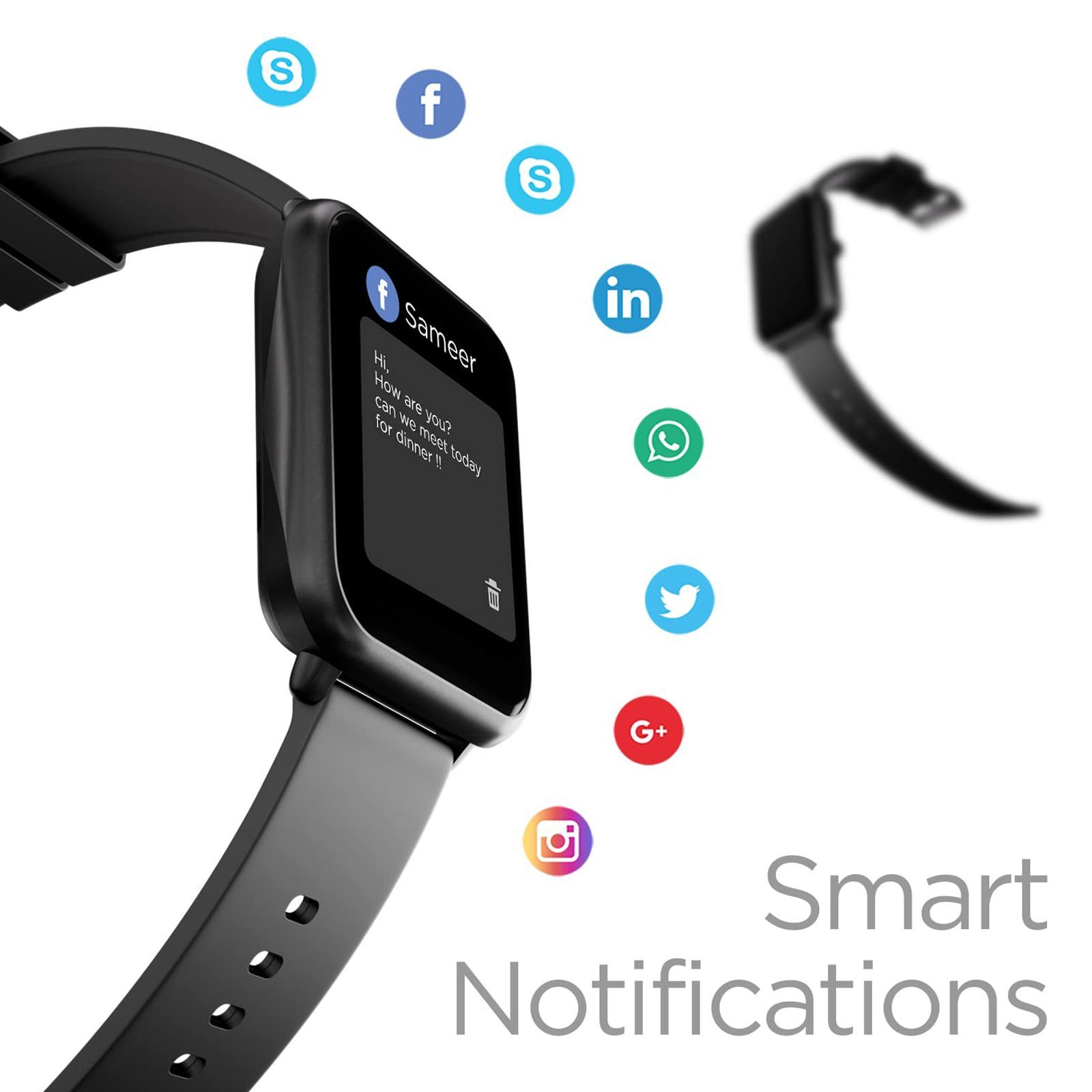 FIRE-BOLTT Ninja Call Pro Smartwatch with Bluetooth Calling (43mm HD Display, IP67 Water Resistant, Black Strap)_6