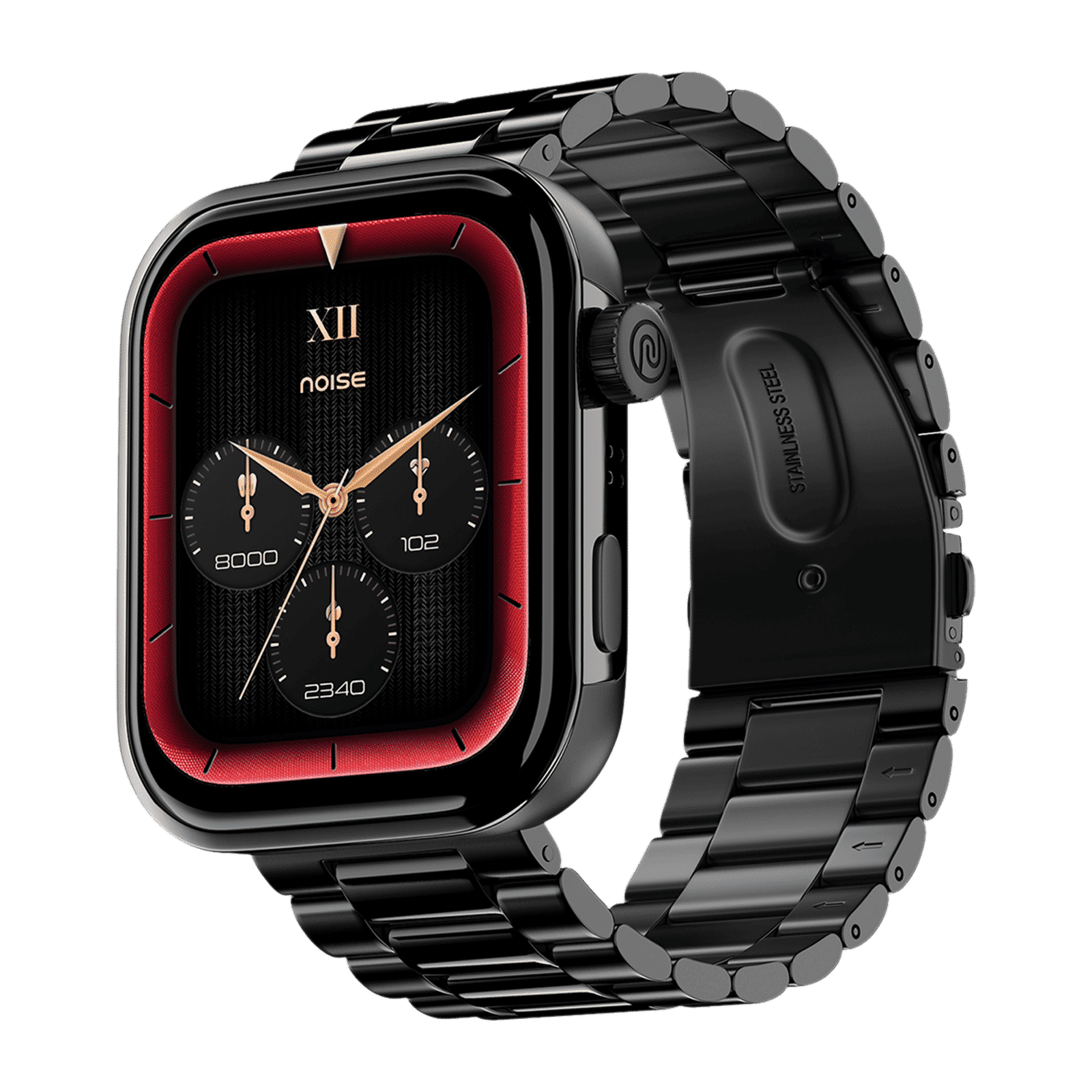 noise ColorFit Pro 5 Smartwatch with Bluetooth Calling (46.99mm AMOLED Display, IP68 Water Resistant, Elite Black Strap)_4