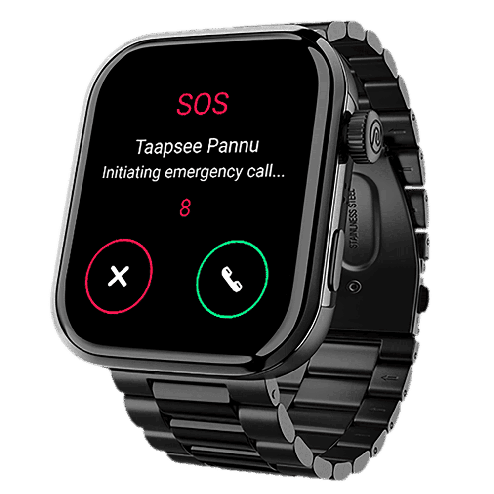 noise ColorFit Pro 5 Smartwatch with Bluetooth Calling (46.99mm AMOLED Display, IP68 Water Resistant, Elite Black Strap)_7