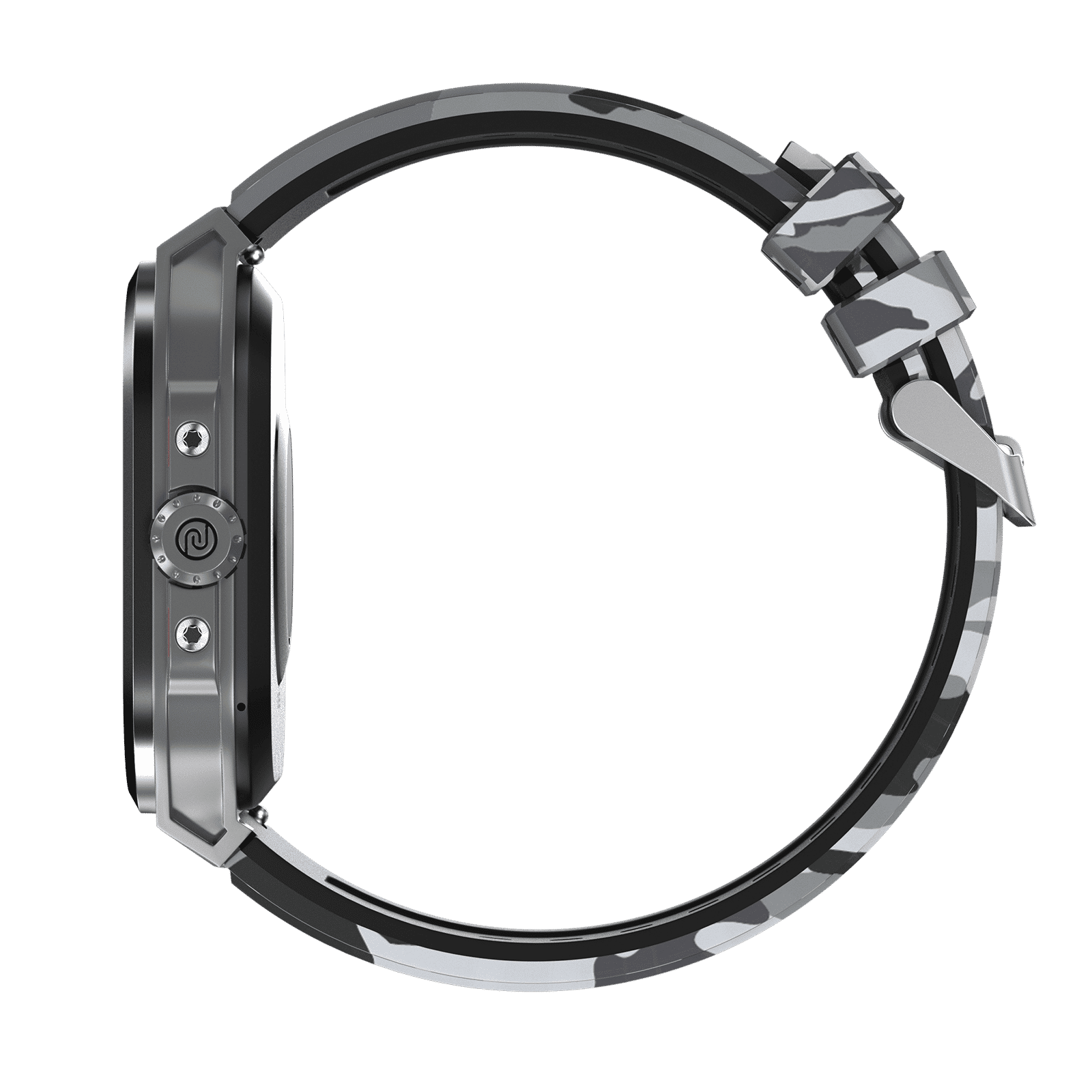 noise ColorFit Thrill Smartwatch with Bluetooth Calling (50.8mm, 1.5ATM Water Resistant, Camo Grey Strap)_3