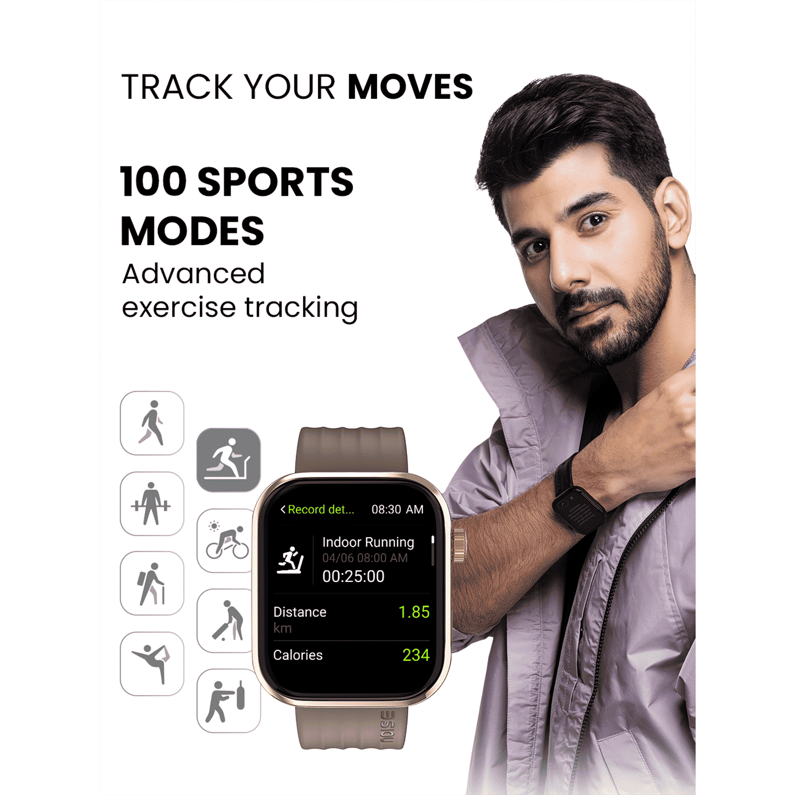 noise ColorFit Pro 5 Smartwatch with Bluetooth Calling (46.99mm AMOLED Display, IP68 Water Resistant, Midnight Black Strap) noise ColorFit Pro 5 Smartwatch with Bluetooth Calling (46.99mm AMOLED Display, IP68 Water Resistant, Midnight Black Strap)_15