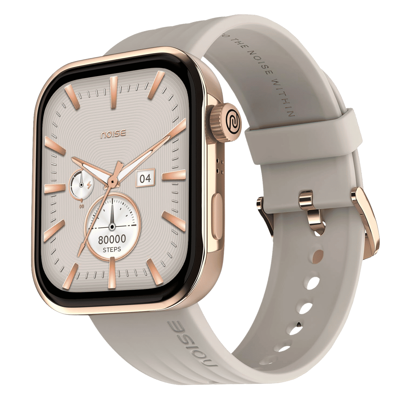 noise ColorFit Pro 5 Smartwatch with Bluetooth Calling (46.9mm AMOLED Display, IP68 Water Resistant, Starlight Gold Strap) noise ColorFit Pro 5 Smartwatch with Bluetooth Calling (46.9mm AMOLED Display, IP68 Water Resistant, Starlight Gold Strap)_4