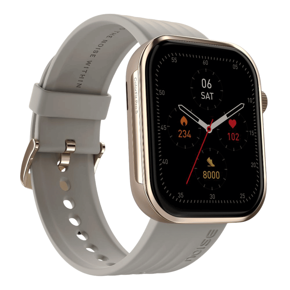 noise ColorFit Pro 5 Smartwatch with Bluetooth Calling (46.9mm AMOLED Display, IP68 Water Resistant, Starlight Gold Strap) noise ColorFit Pro 5 Smartwatch with Bluetooth Calling (46.9mm AMOLED Display, IP68 Water Resistant, Starlight Gold Strap)_9