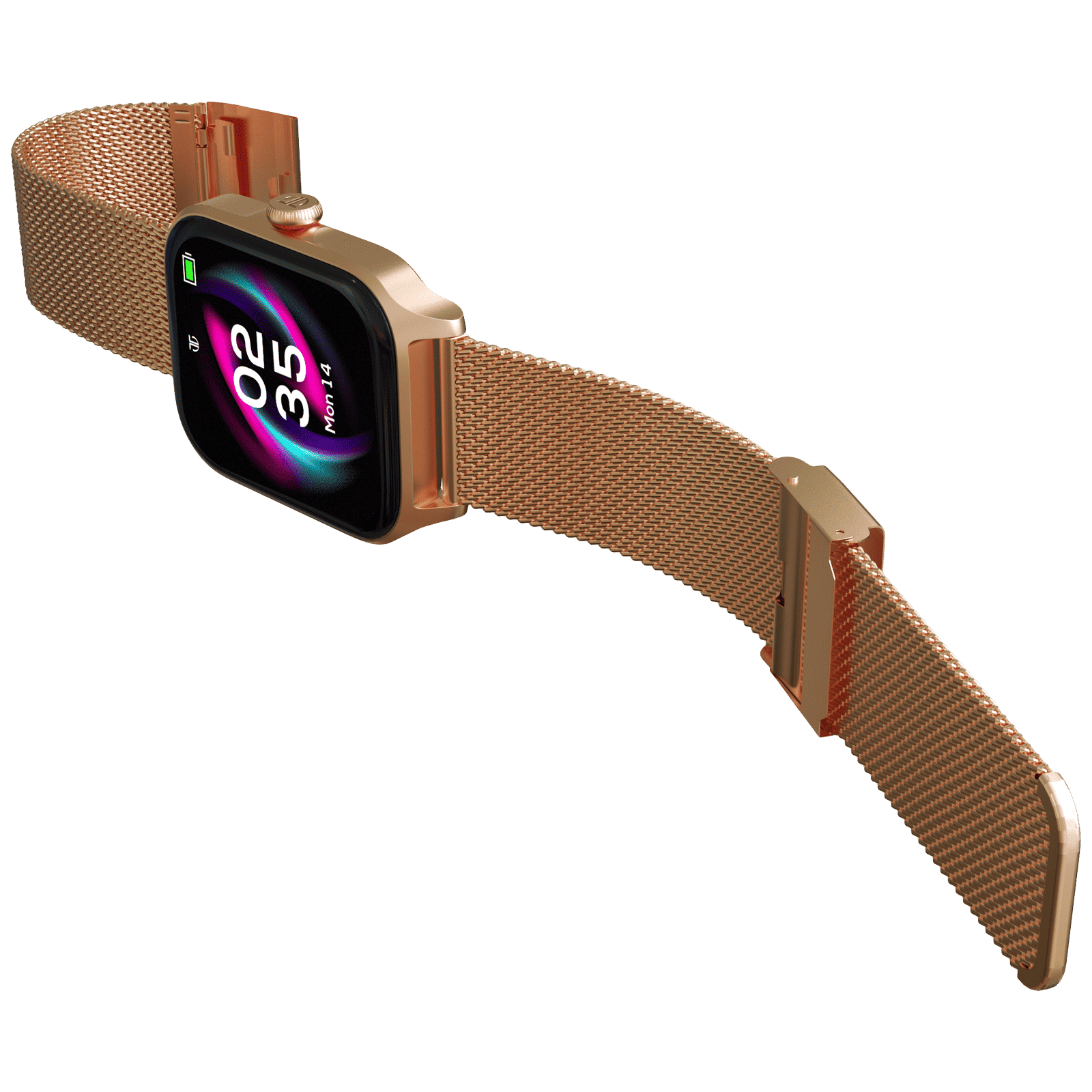 TITAN Zeal Smartwatch with Bluetooth Calling (46.99mm AMOLED Display, IP68 Water Resistant, Rose Gold Strap)_5