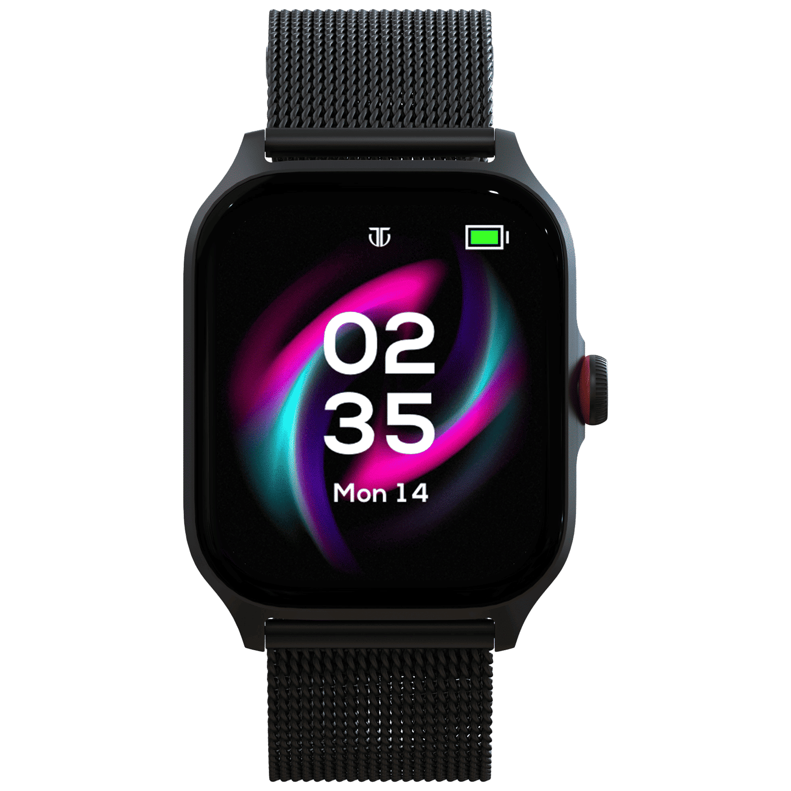TITAN Zeal Smartwatch with Bluetooth Calling (46.9mm AMOLED Display, IP68 Water Resistant, Black Mesh Strap) TITAN Zeal Smartwatch with Bluetooth Calling (46.9mm AMOLED Display, IP68 Water Resistant, Black Mesh Strap)_1