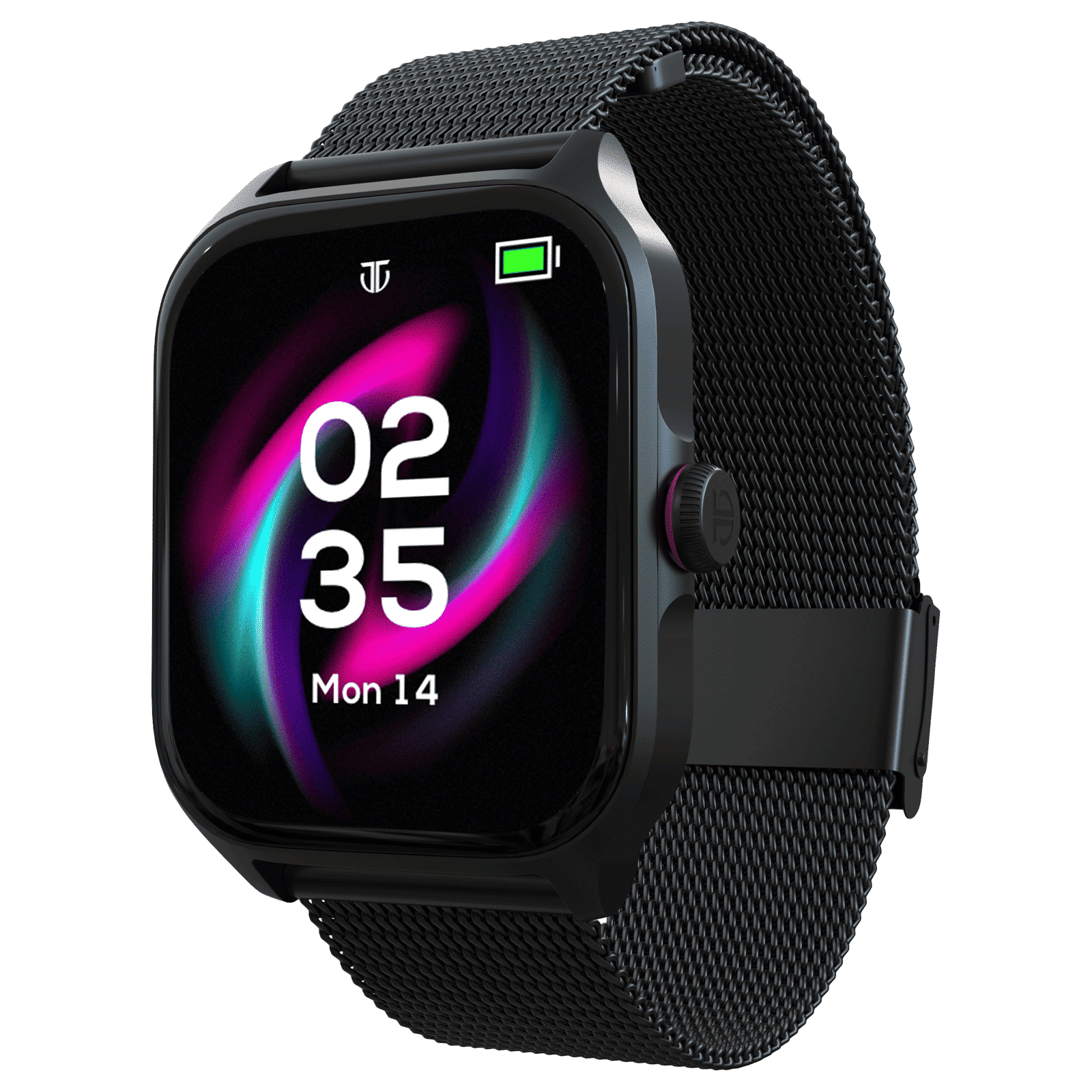 TITAN Zeal Smartwatch with Bluetooth Calling (46.9mm AMOLED Display, IP68 Water Resistant, Black Mesh Strap) TITAN Zeal Smartwatch with Bluetooth Calling (46.9mm AMOLED Display, IP68 Water Resistant, Black Mesh Strap)_3
