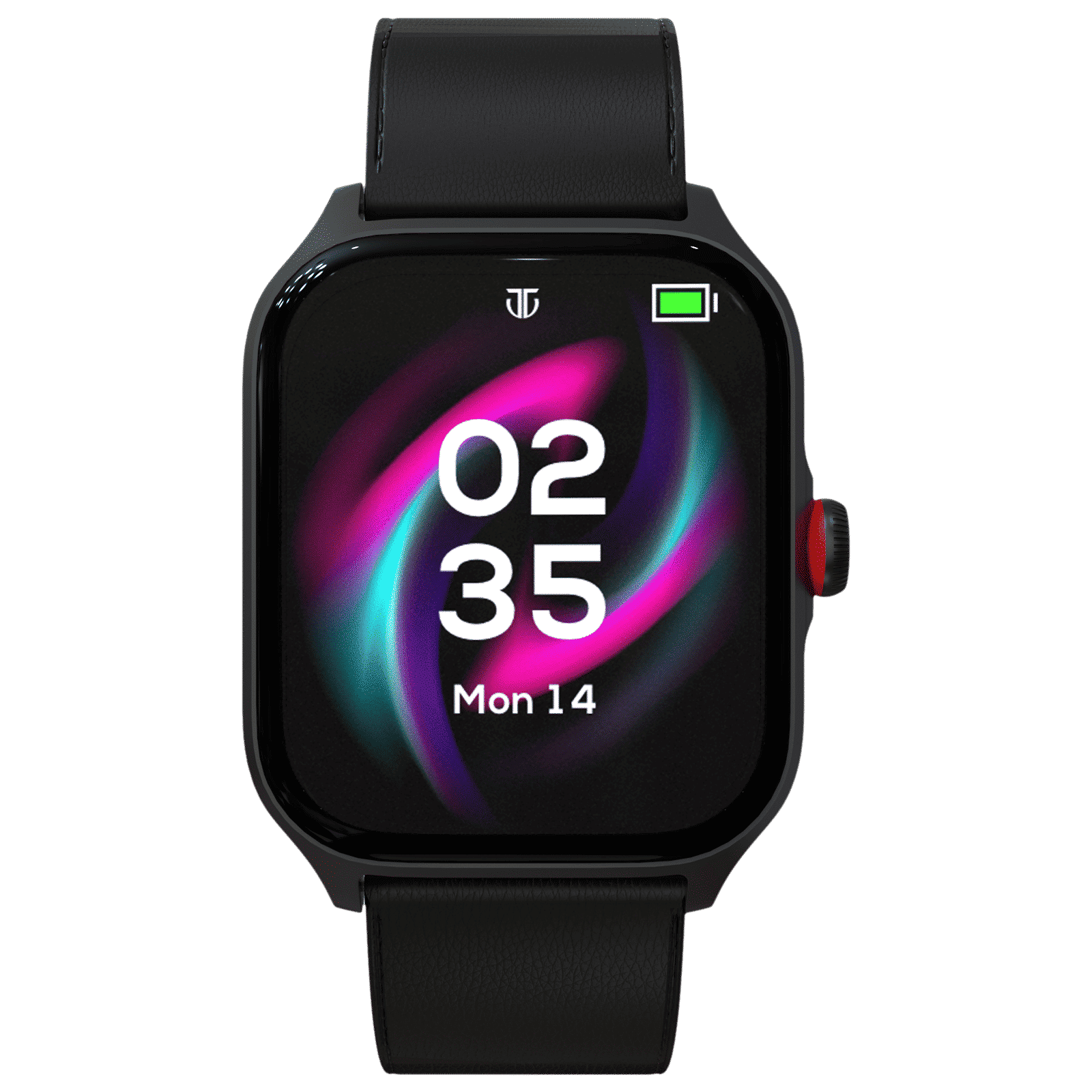 TITAN Zeal Smartwatch with Bluetooth Calling (46.9mm AMOLED Display, IP68 Water Resistant, Black Leather Strap) TITAN Zeal Smartwatch with Bluetooth Calling (46.9mm AMOLED Display, IP68 Water Resistant, Black Leather Strap)_1