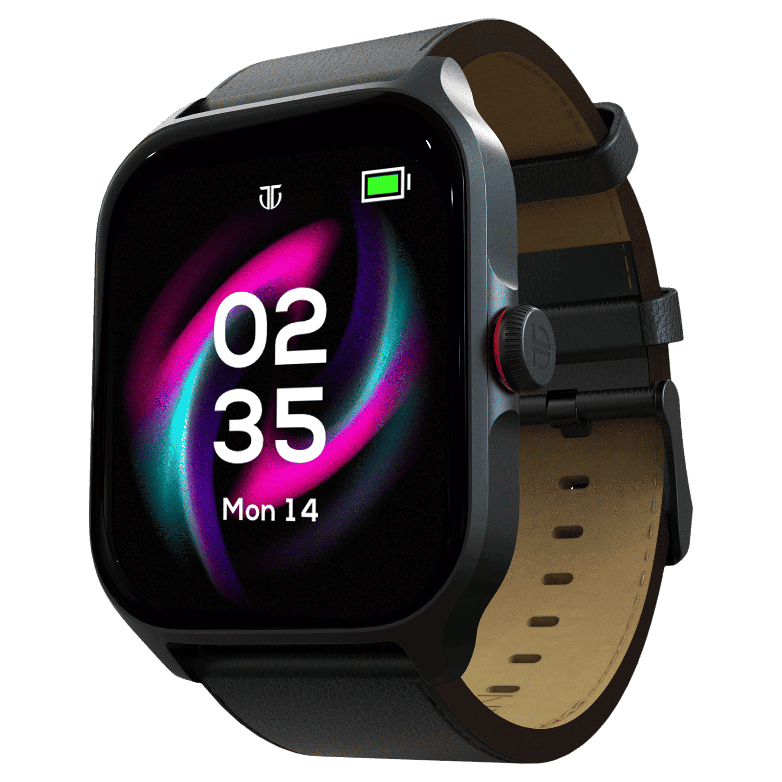 TITAN Zeal Smartwatch with Bluetooth Calling (46.9mm AMOLED Display, IP68 Water Resistant, Black Leather Strap) TITAN Zeal Smartwatch with Bluetooth Calling (46.9mm AMOLED Display, IP68 Water Resistant, Black Leather Strap)_3