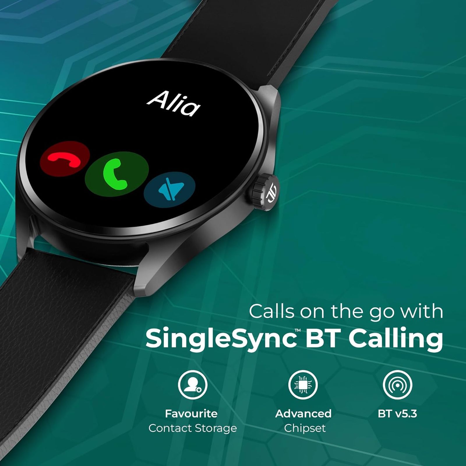 TITAN Crest Smartwatch with Bluetooth Calling (36.3mm AMOLED Display, IP68 Water Resistant, Black Mesh Strap) TITAN Crest Smartwatch with Bluetooth Calling (36.3mm AMOLED Display, IP68 Water Resistant, Black Mesh Strap)_10