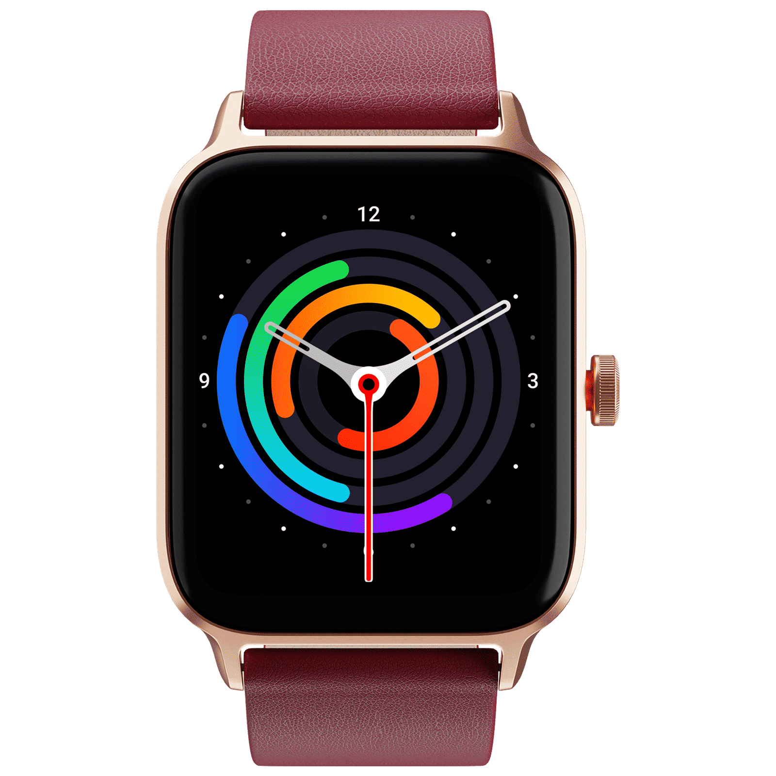 TITAN Traveller Smartwatch with Bluetooth Calling (45.2mm AMOLED Display, IP68 Water Resistant, Pink Strap)_1