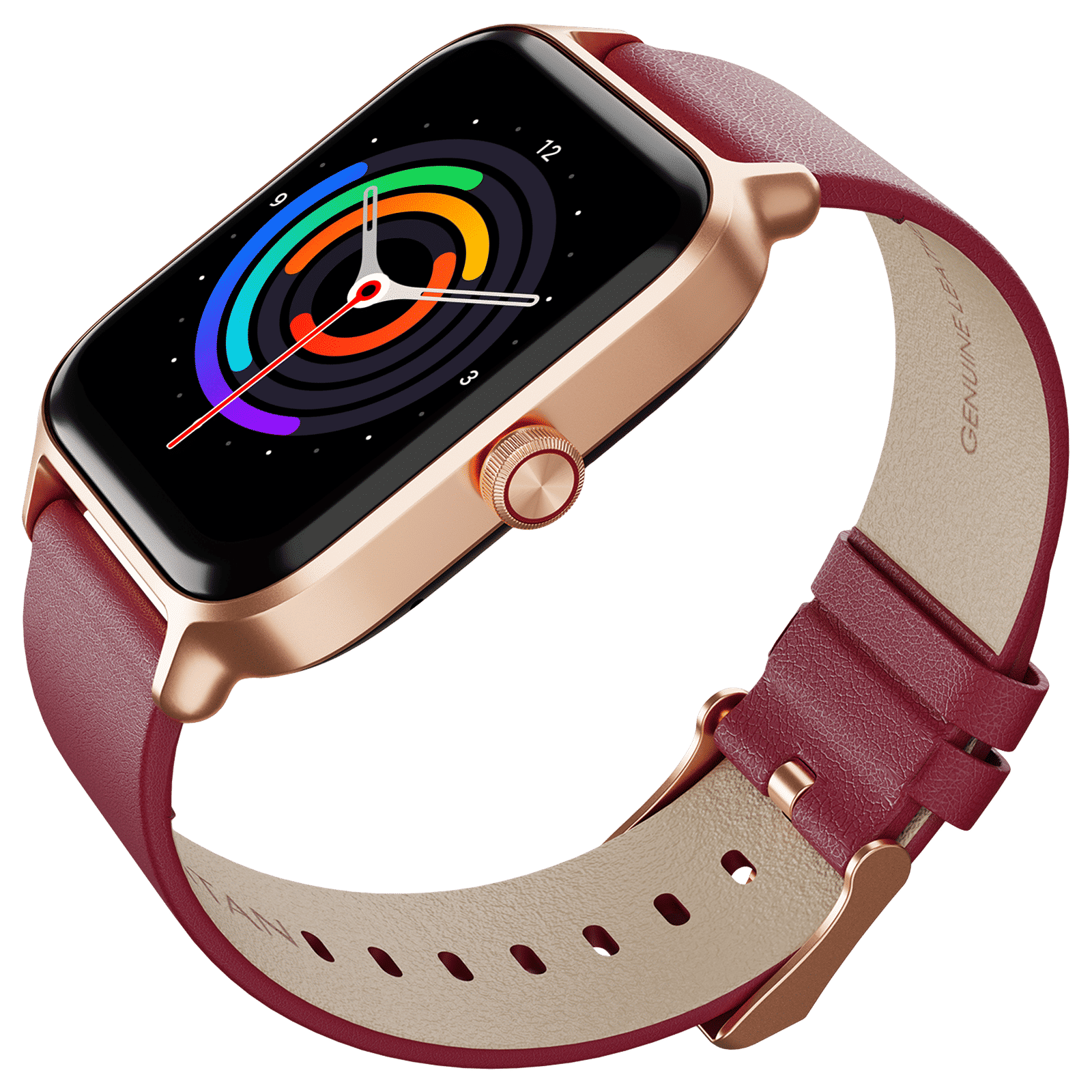 TITAN Traveller Smartwatch with Bluetooth Calling (45.2mm AMOLED Display, IP68 Water Resistant, Pink Strap)_4