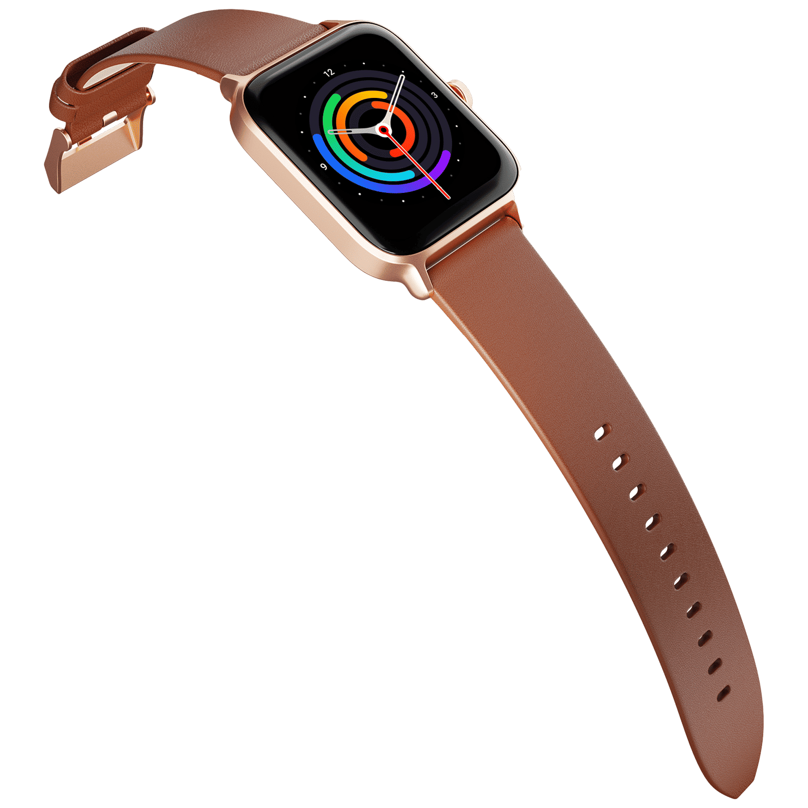 TITAN Traveller Smartwatch with Bluetooth Calling (45.2mm AMOLED Display, IP68 Water Resistant, Brown Strap) TITAN Traveller Smartwatch with Bluetooth Calling (45.2mm AMOLED Display, IP68 Water Resistant, Brown Strap)_7