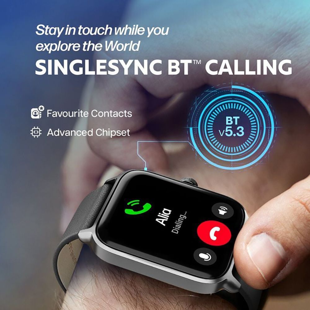 TITAN Traveller Smartwatch with Bluetooth Calling (45.2mm AMOLED Display, IP68 Water Resistant, Brown Strap) TITAN Traveller Smartwatch with Bluetooth Calling (45.2mm AMOLED Display, IP68 Water Resistant, Brown Strap)_10